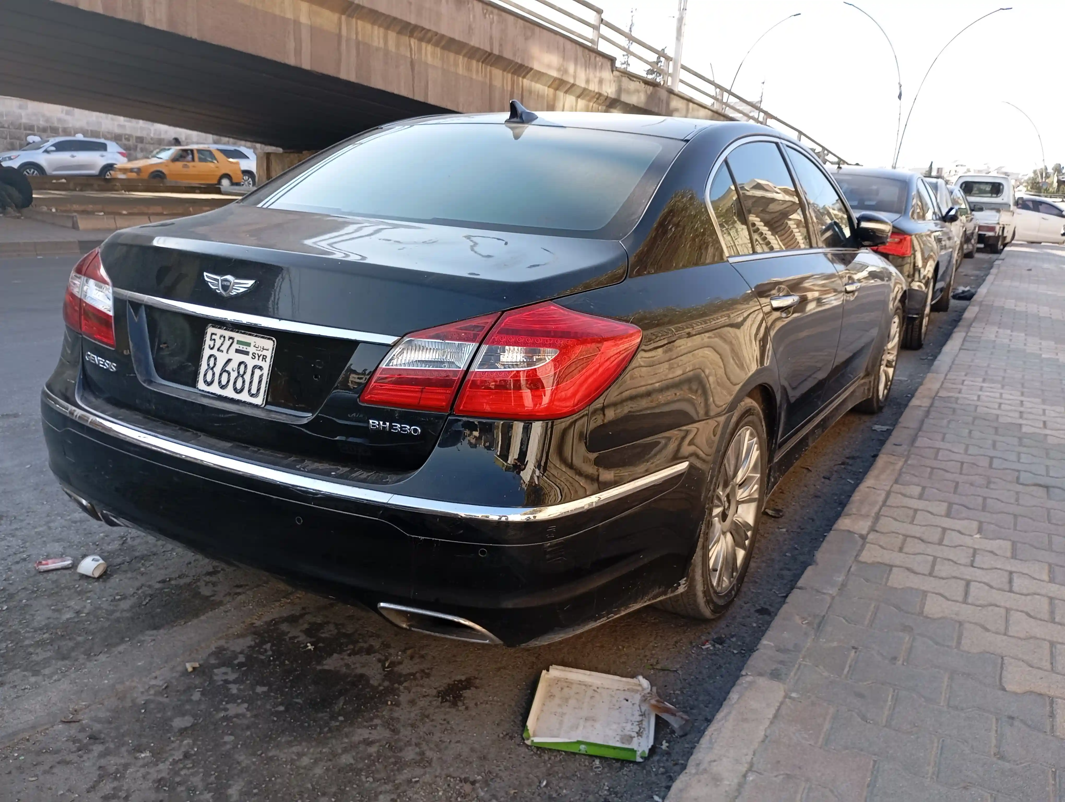 kilometrage car sale genesis bh 330 sedan used 2012 aleppo bb image