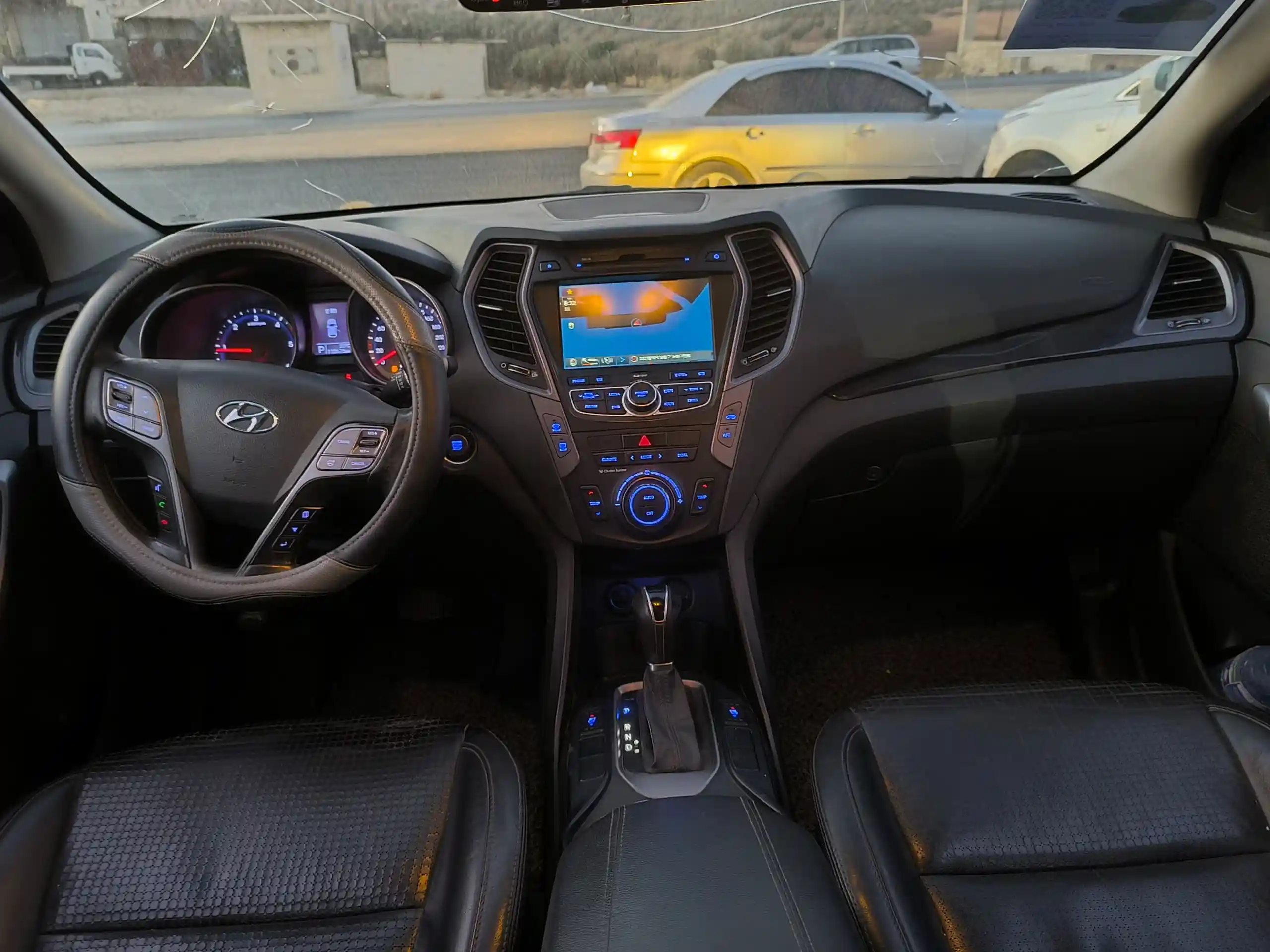kilometrage car sale hyundai santa fe evgt suv used 2013 aleppo op image