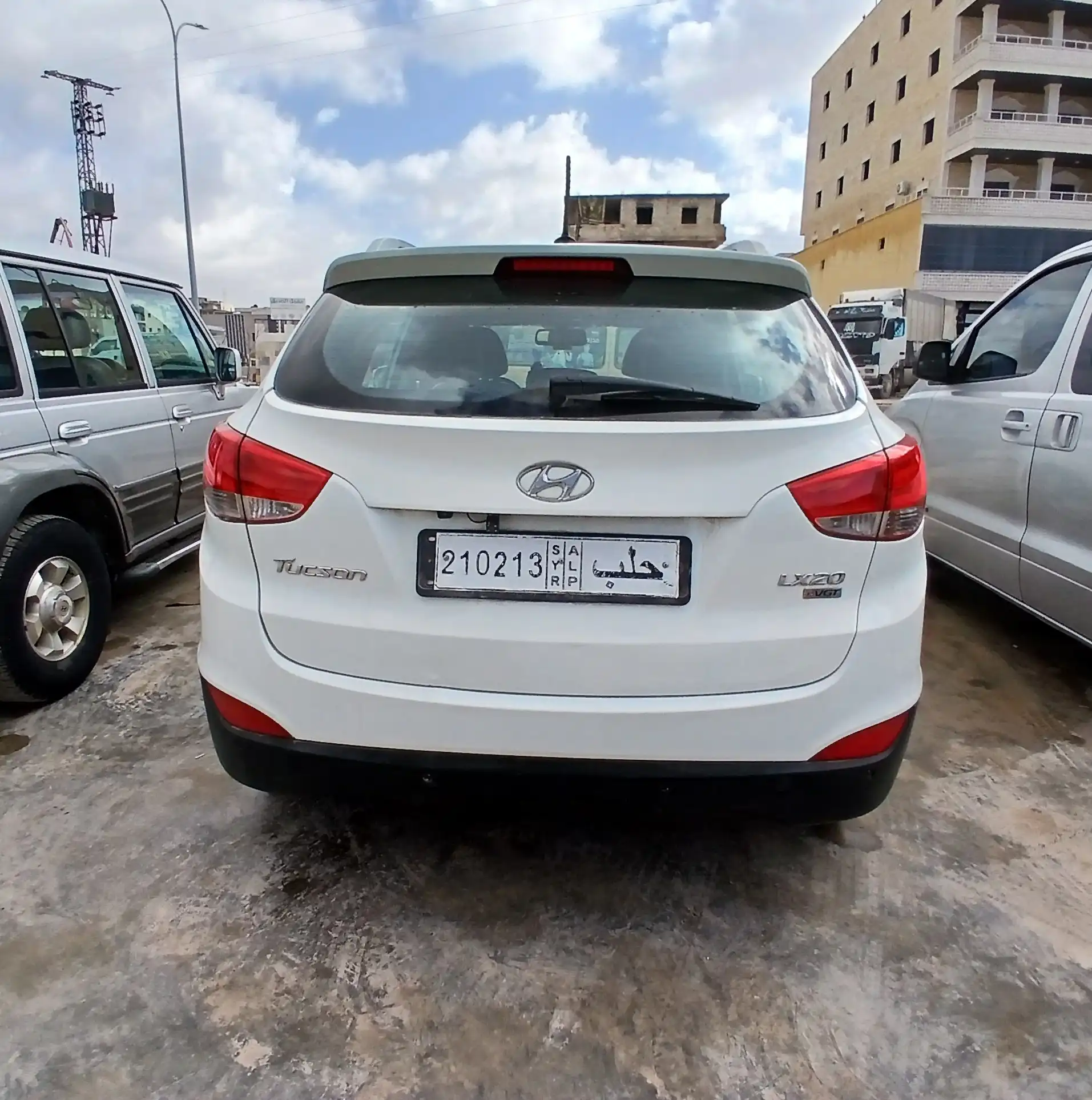 kilometrage car sale hyundai tucson lx20 evgt cpykdlw used 2013 aleppo gj image