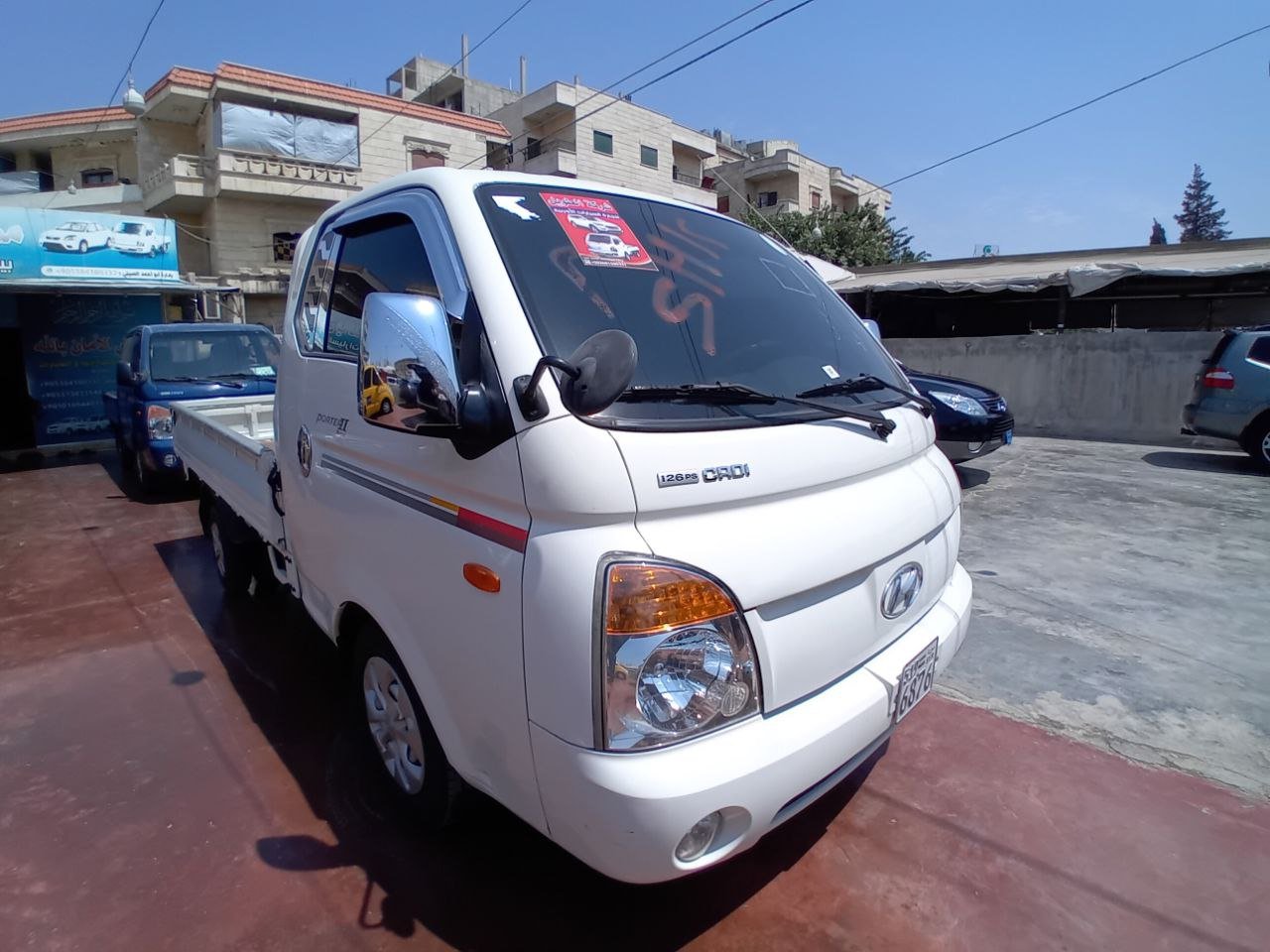 kilometrage car sale hyundai porter 2 crdi cargo truck used 2009 aleppo hz image