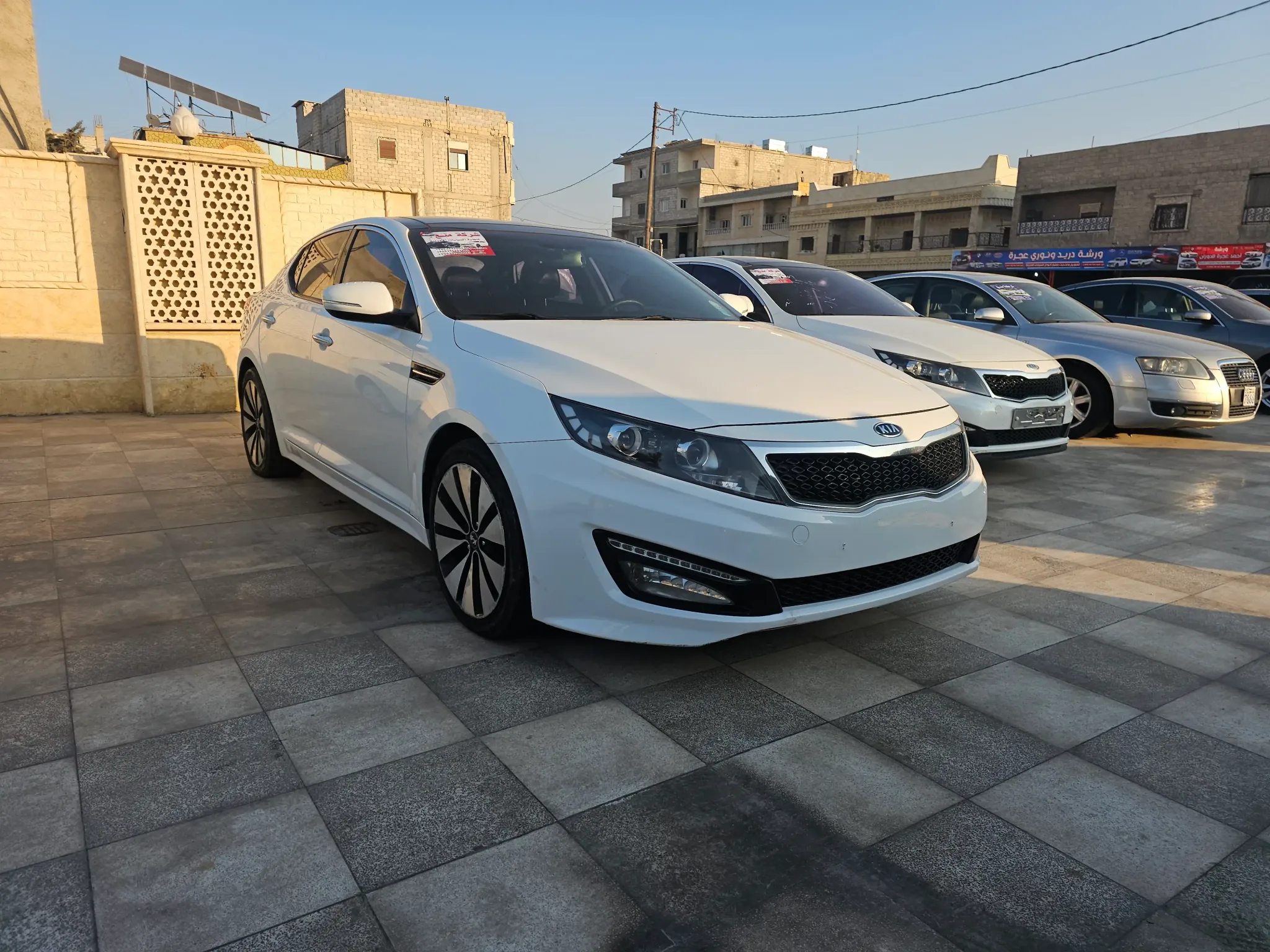 kilometrage car sale kia k5 standard sedan used 2011 aleppo pr image
