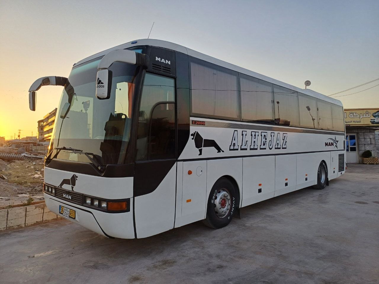 kilometrage truck man coach used 2002 aleppo jz image