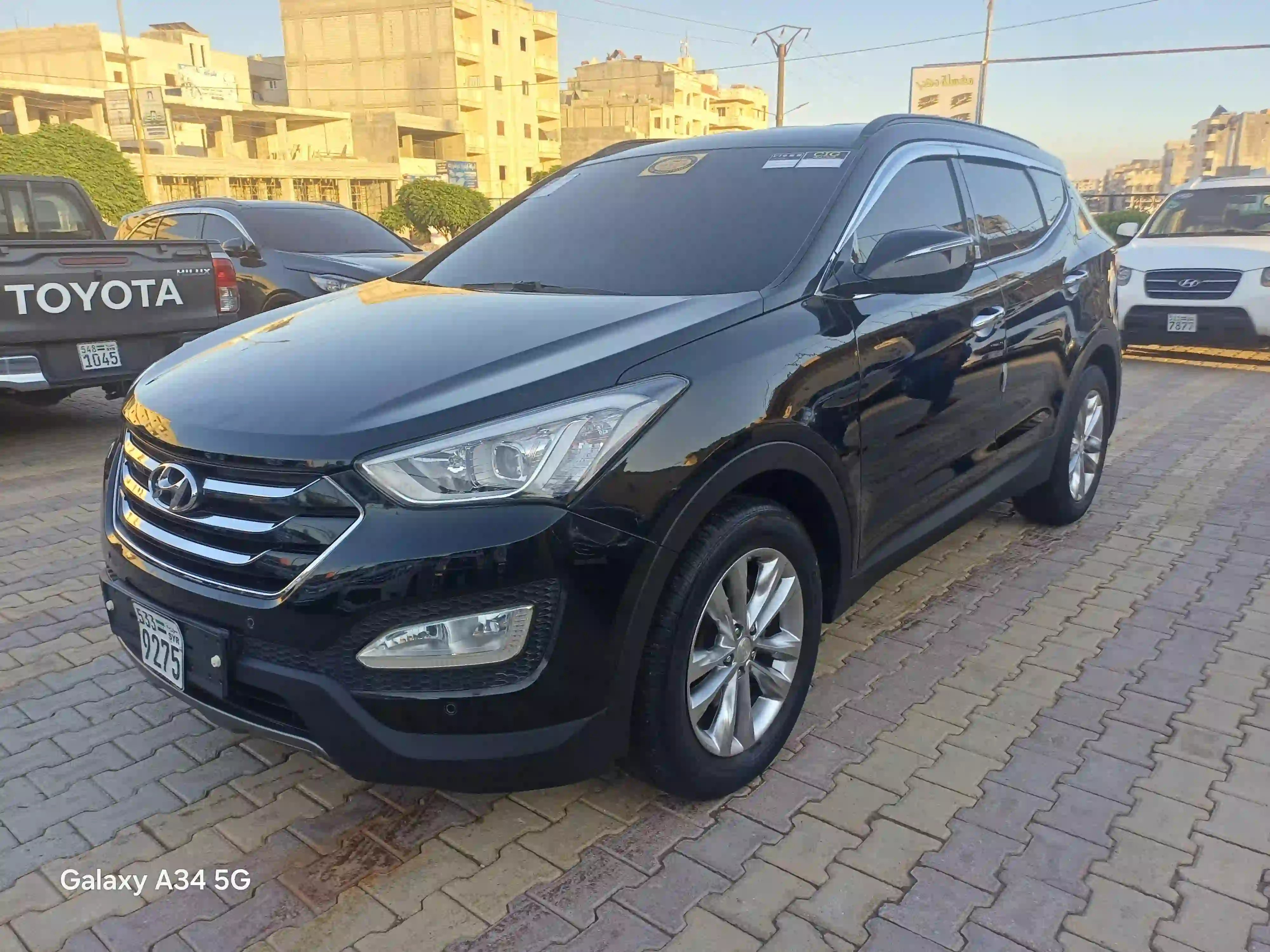 kilometrage car sale hyundai santa fe evgt suv used 2013 aleppo py image