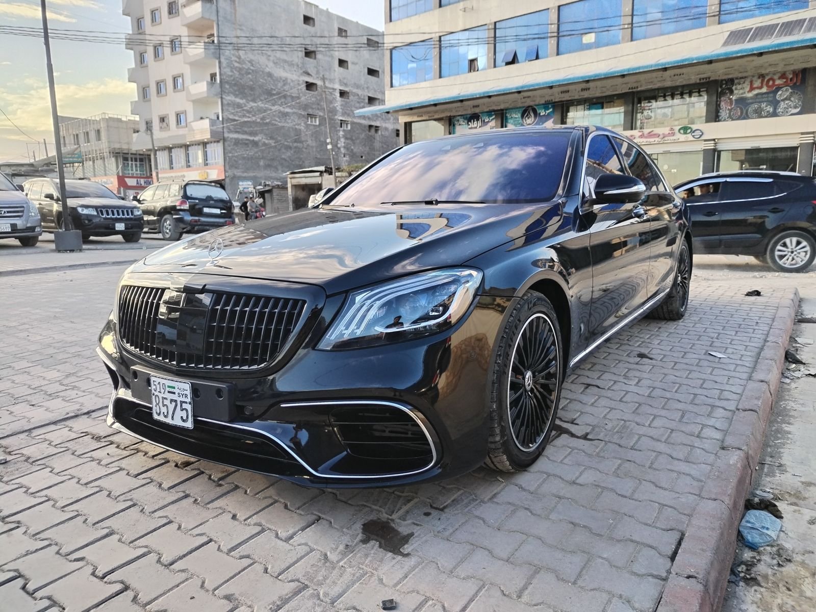 kilometrage car sale mercedes benz s class s s 500 4 matic sedan used 2015 aleppo mv card image