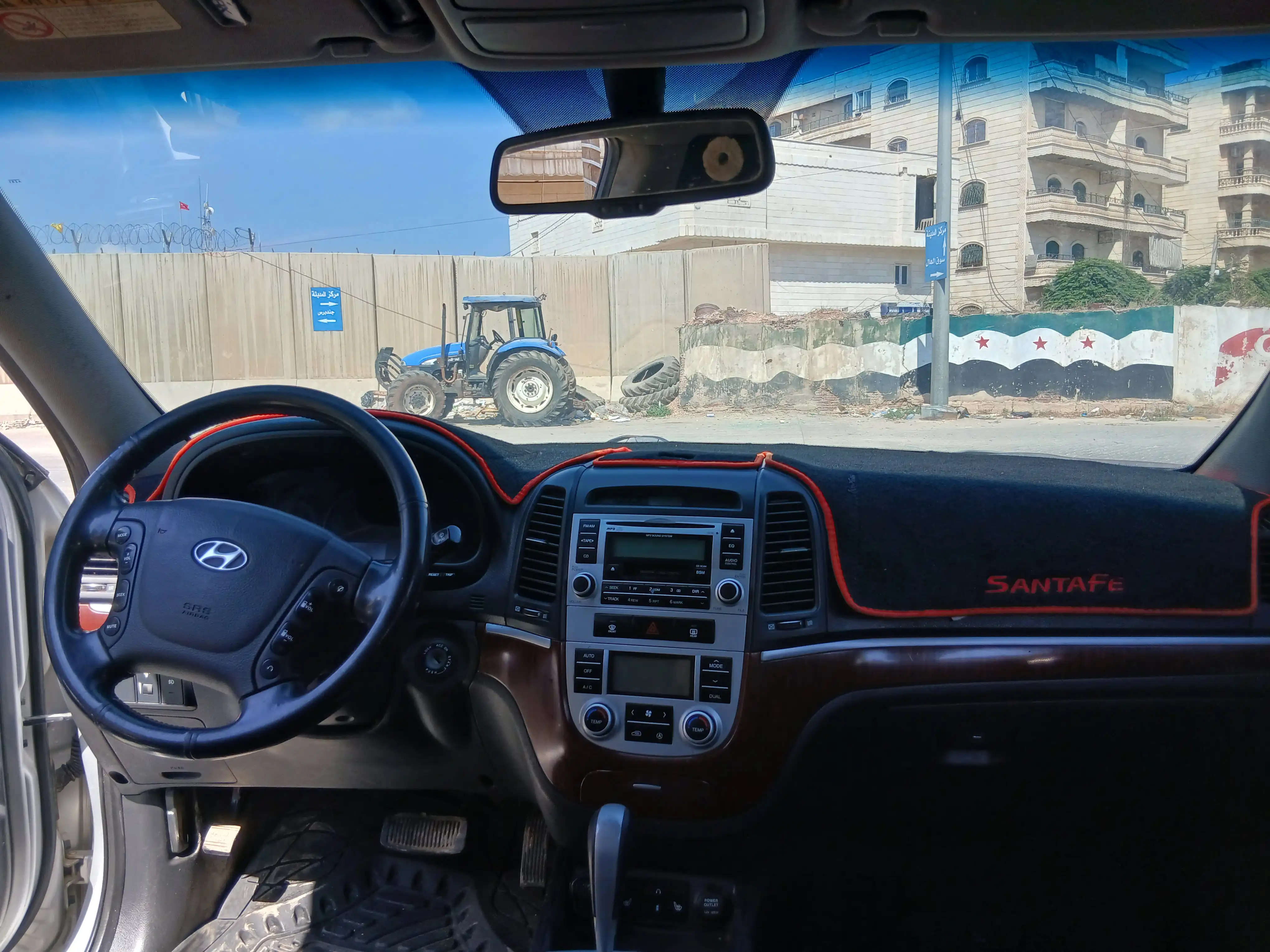 kilometrage car sale hyundai santa fe mlx suv used 2008 aleppo fr image