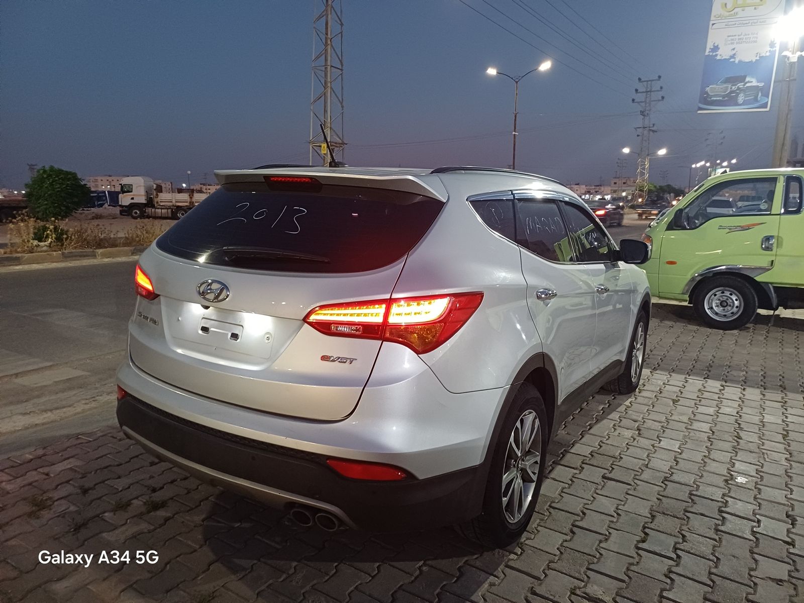 kilometrage car sale hyundai santa fe e vgt suv used 2013 aleppo fa image