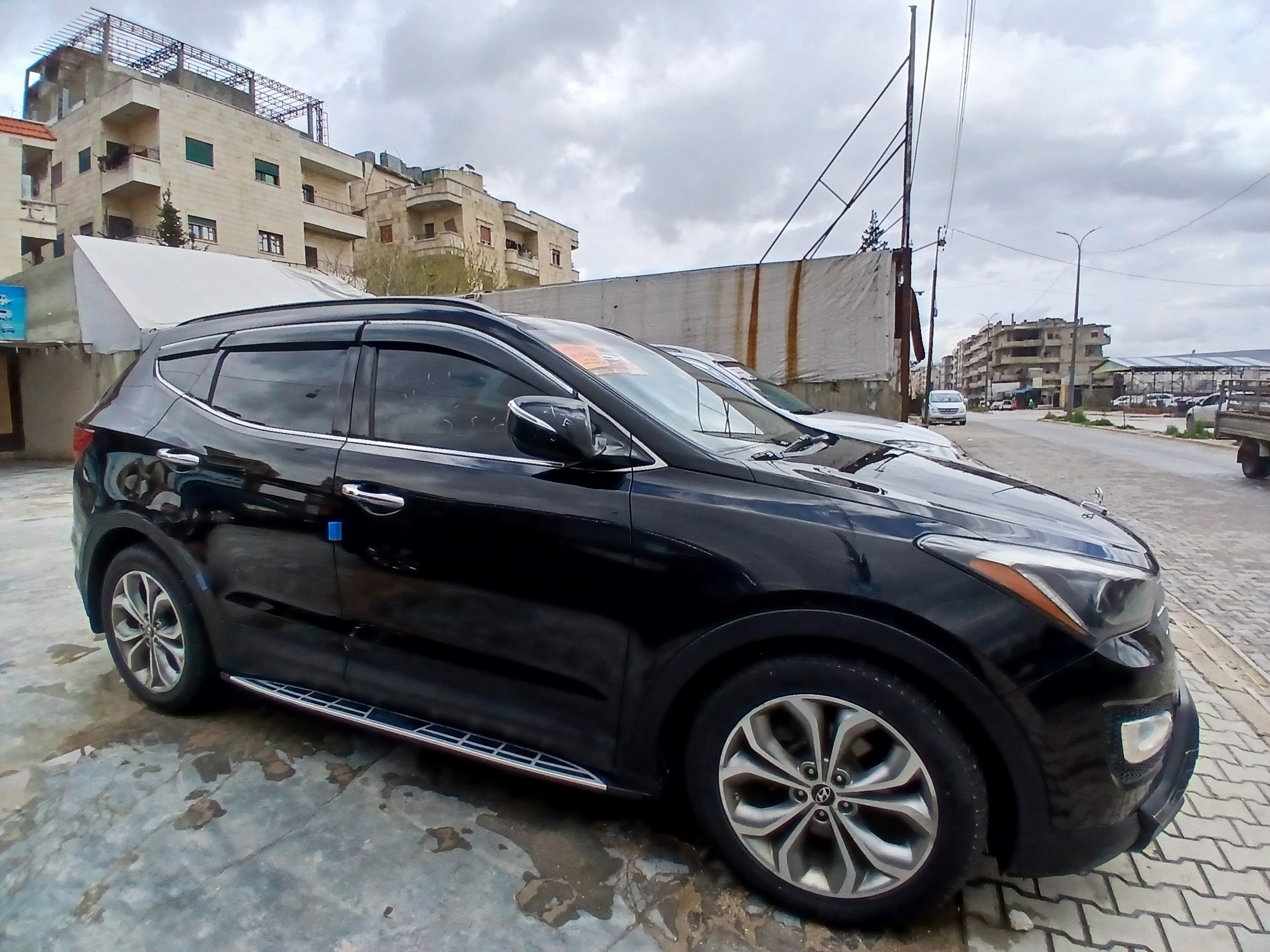 kilometrage car sale hyundai santa fe evgt suv used 2013 aleppo im image