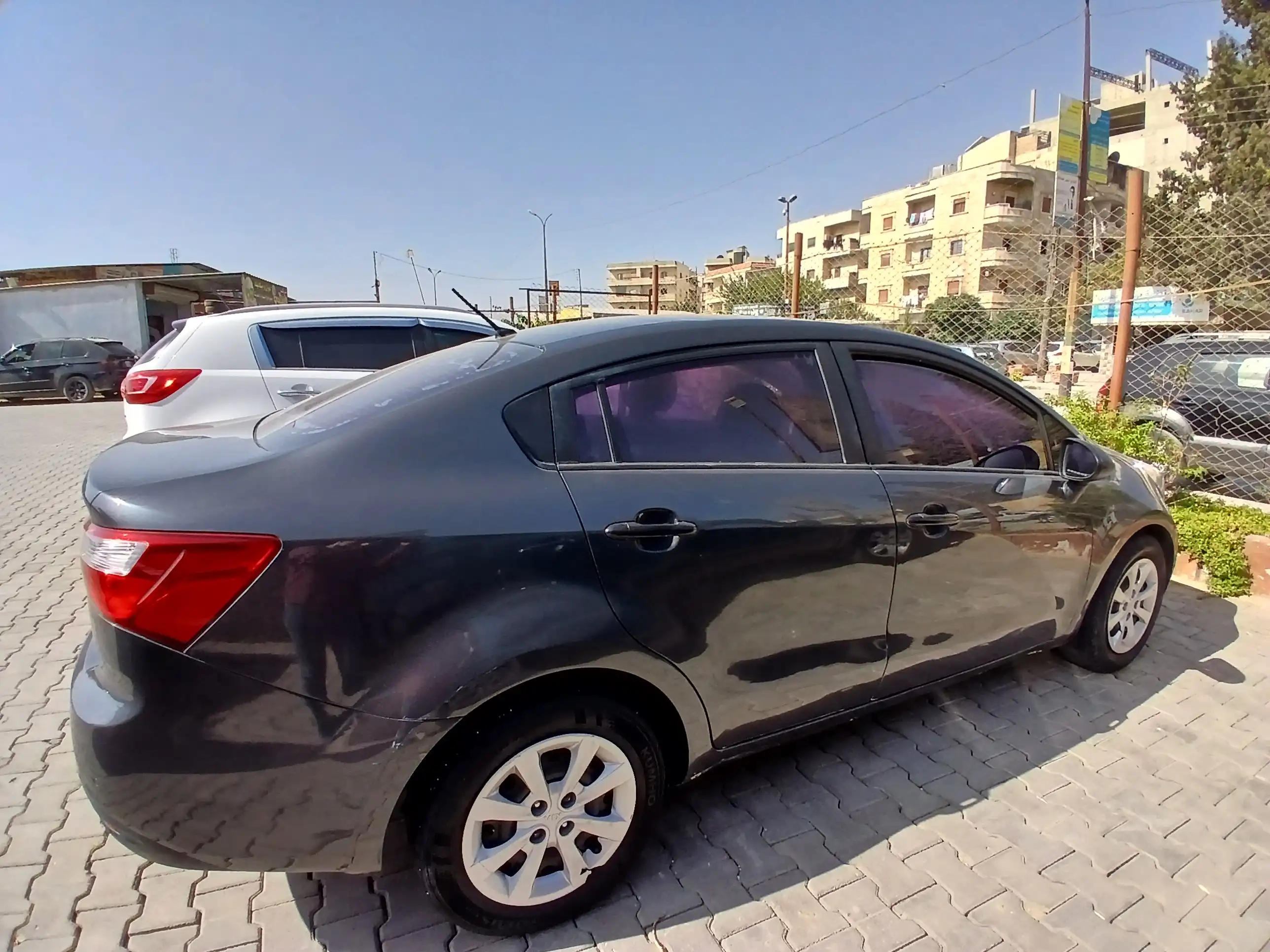 kilometrage car sale kia pride standard sedan used 2014 aleppo xe image