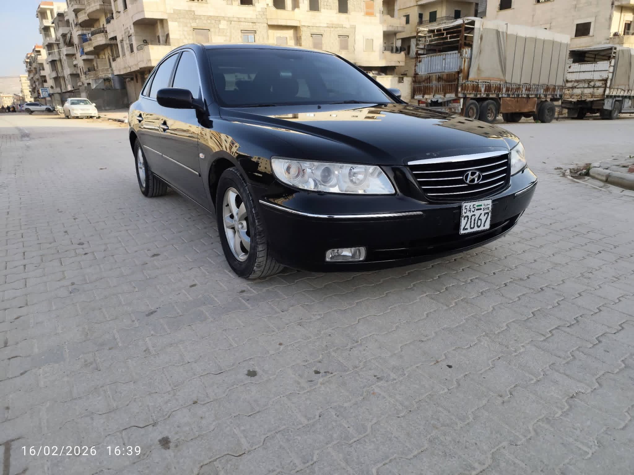 kilometrage car sale hyundai grandeur q270 sedan used 2007 aleppo vy image