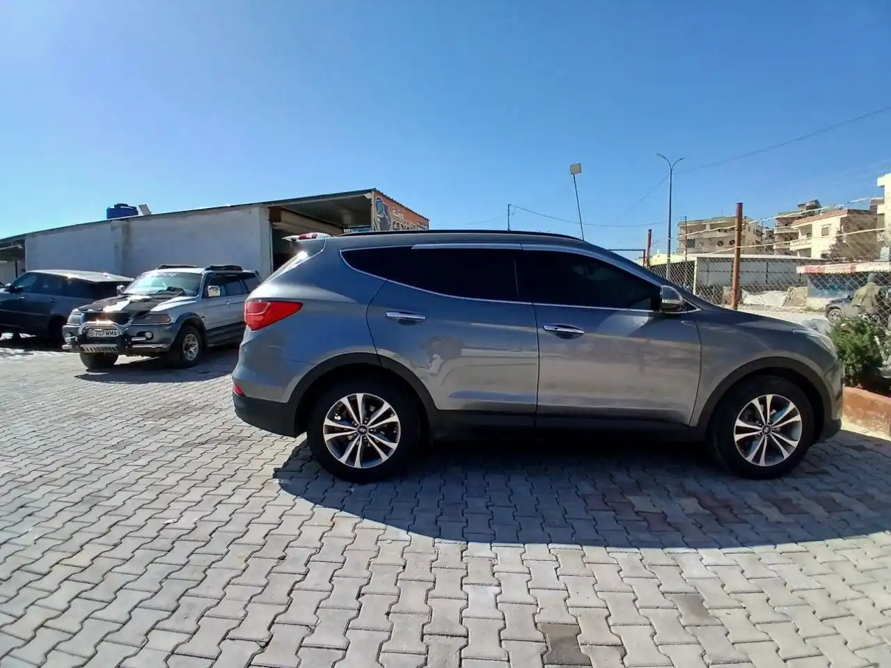 kilometrage car sale hyundai santa fe evgt suv new 2015 aleppo yk image