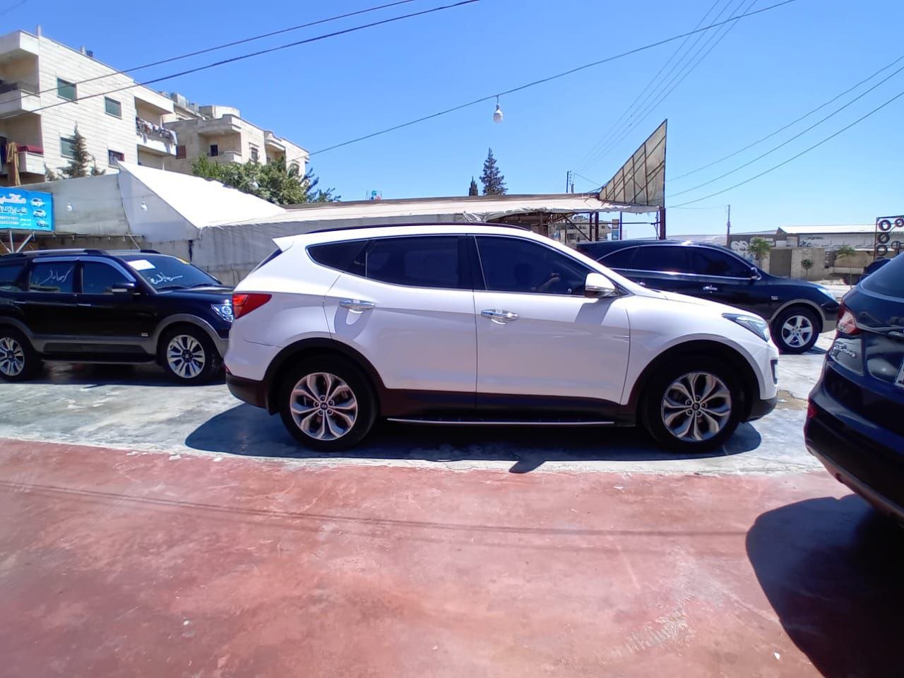 kilometrage car sale hyundai santa fe evgt suv used 2015 aleppo ah image