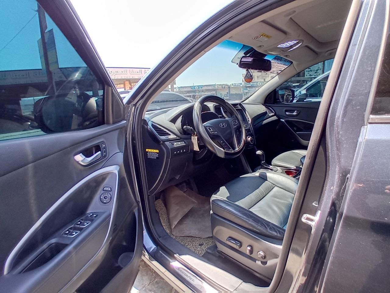 kilometrage car sale hyundai santa fe evgt suv used 2013 aleppo qr image
