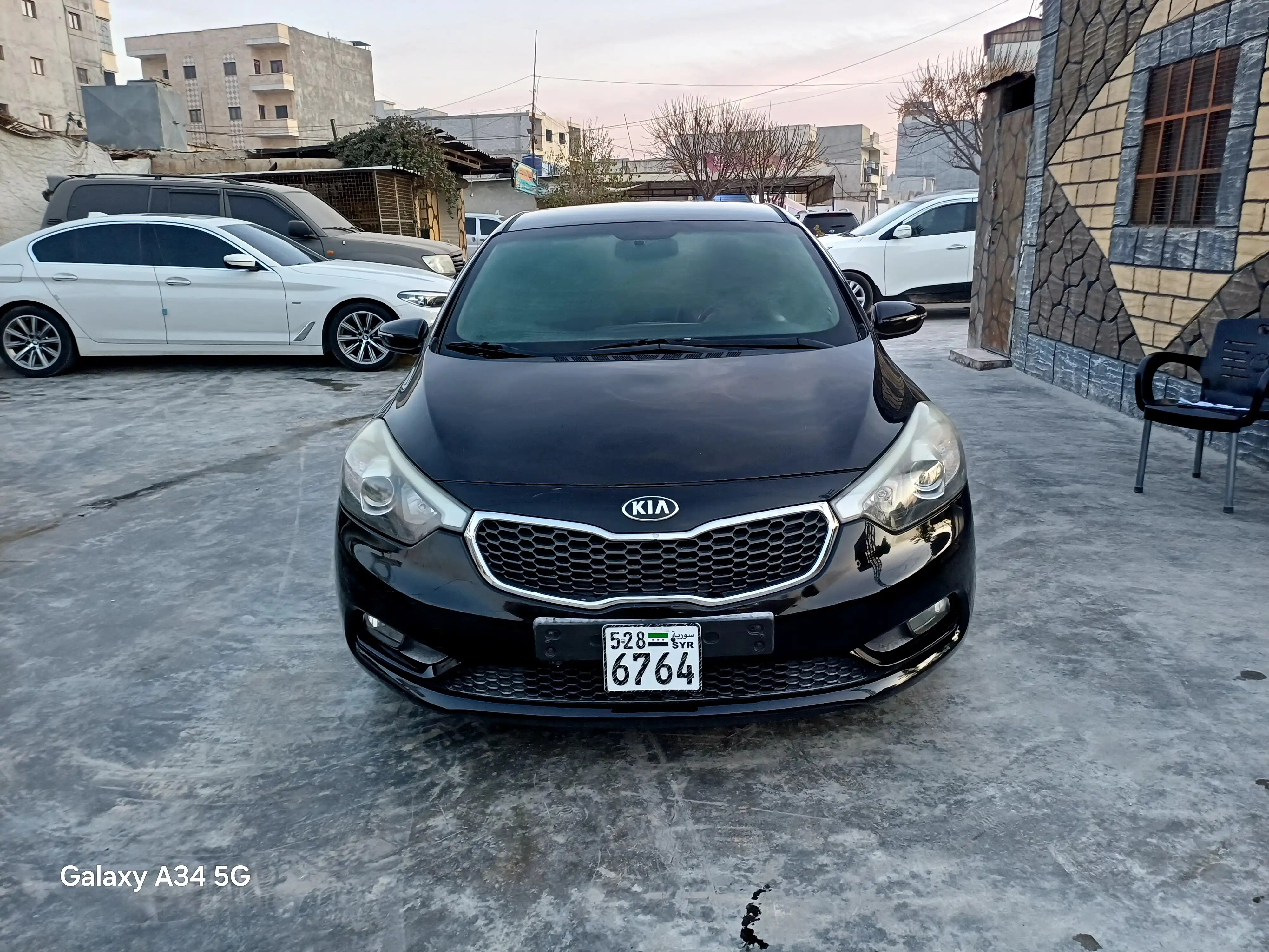 kilometrage car rent kia k3 lx sedan used 2014 aleppo ot image