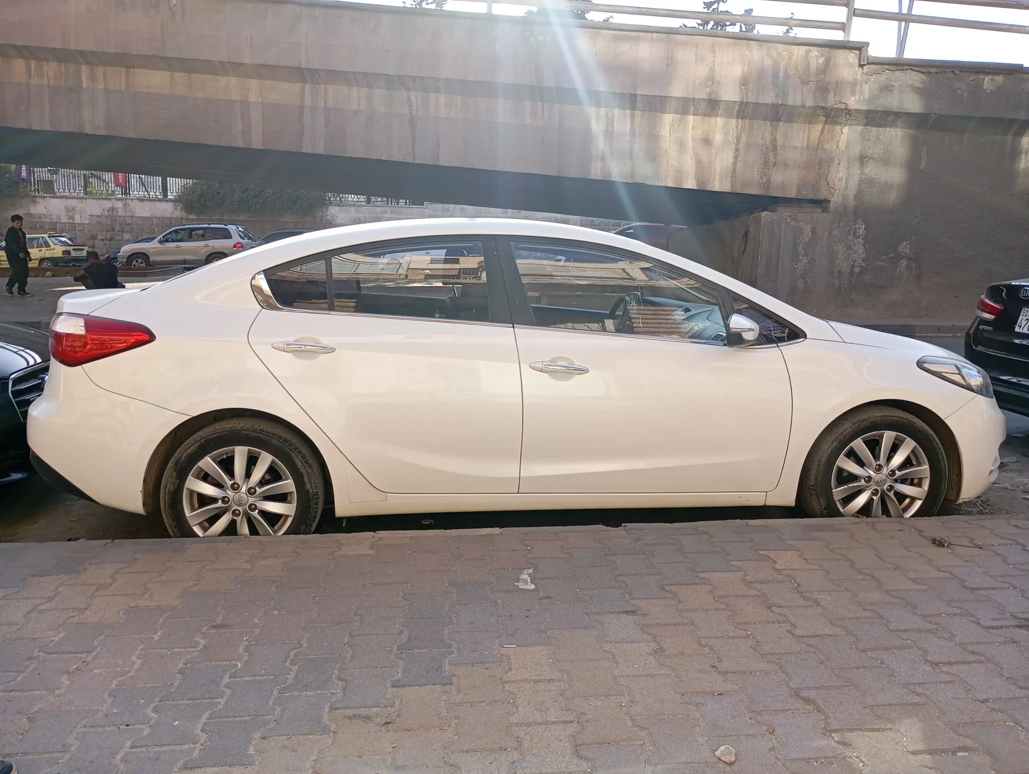 kilometrage car sale kia k3 ex sedan used 2014 aleppo gx image