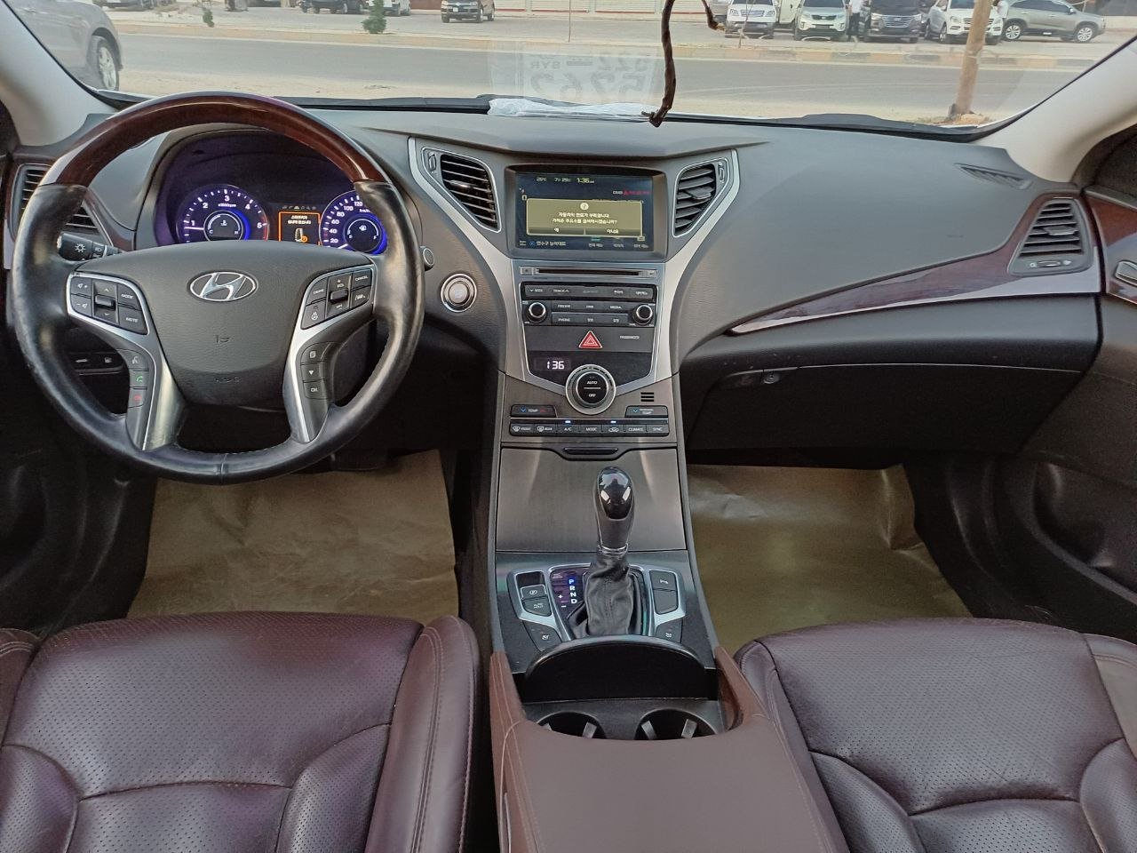 kilometrage car sale hyundai grandeur hg 220 sedan used 2015 aleppo pj image