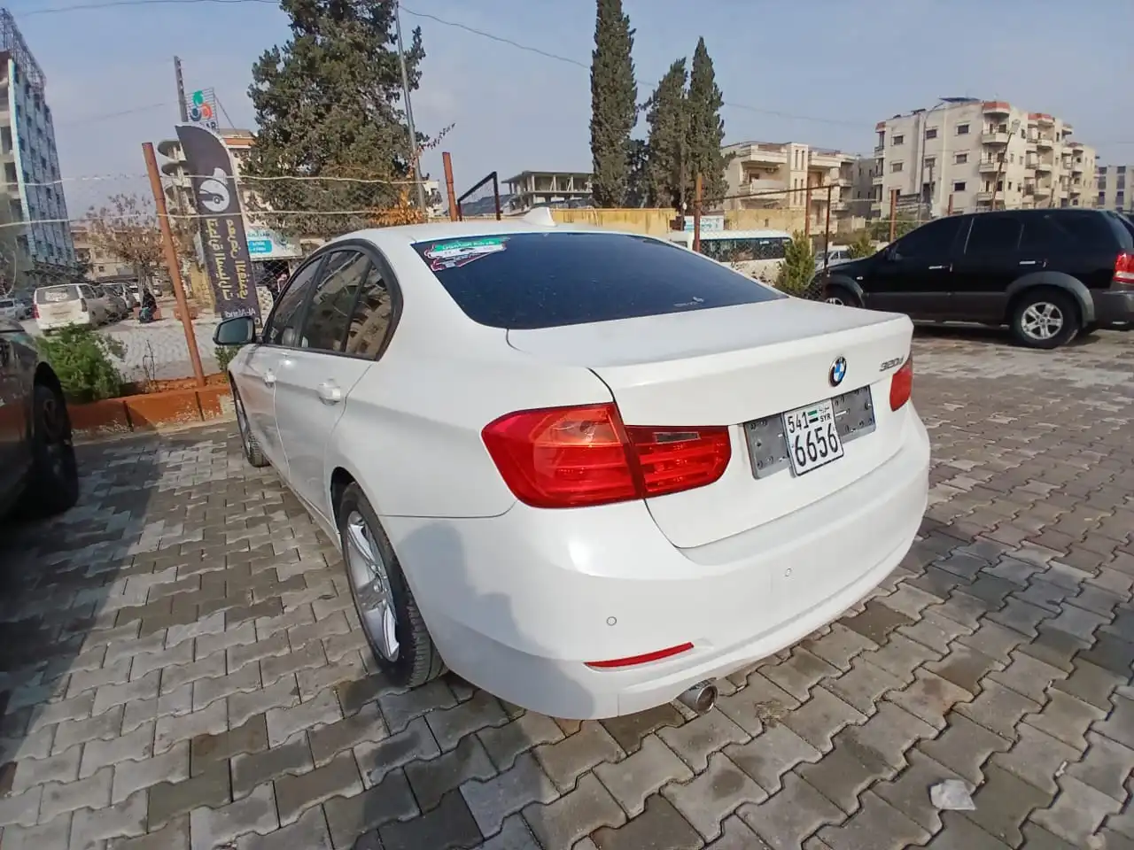kilometrage car sale bmw 3 series 320 sedan used 2014 aleppo mq image