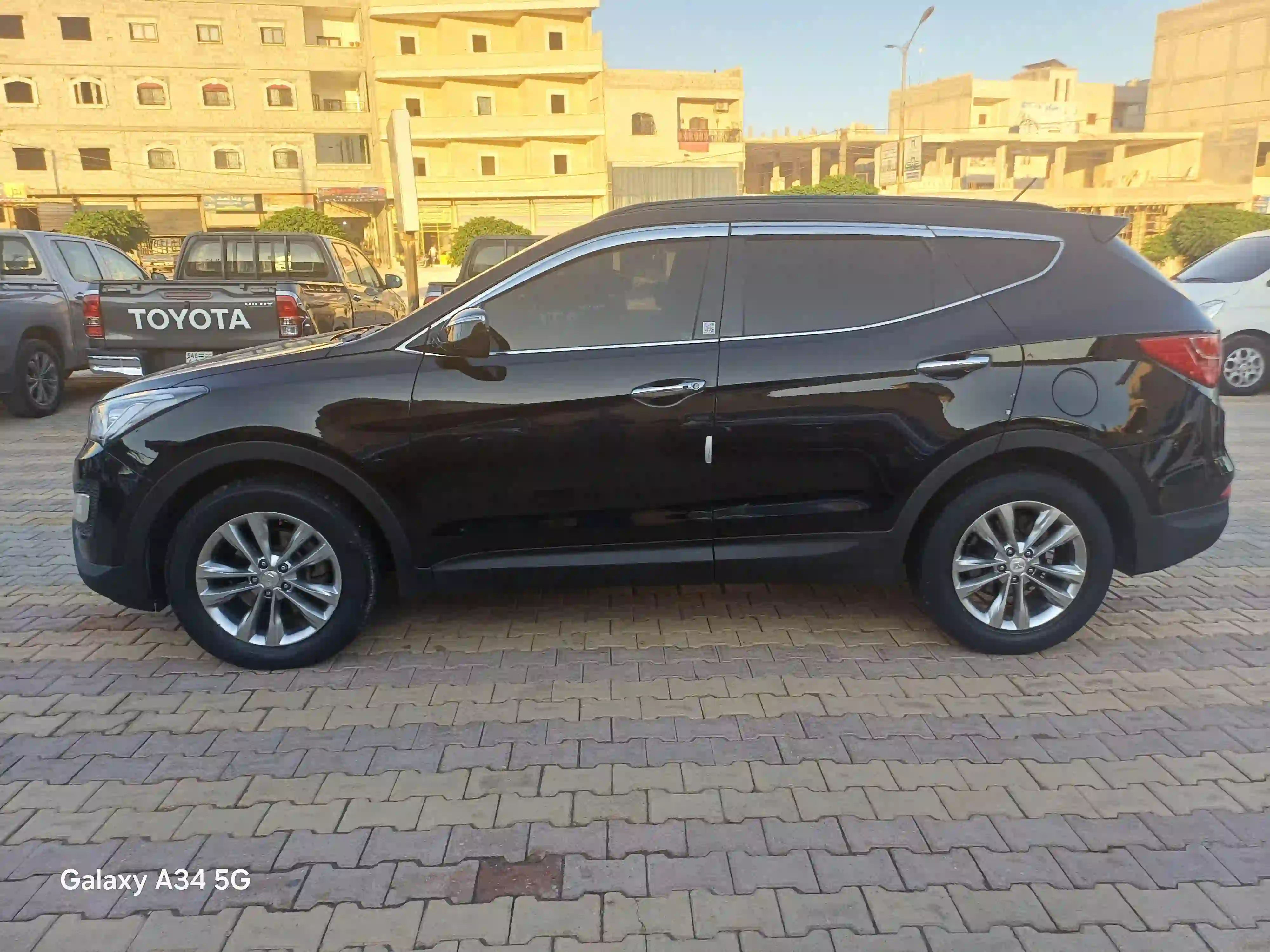 kilometrage car sale hyundai santa fe evgt suv used 2013 aleppo py image