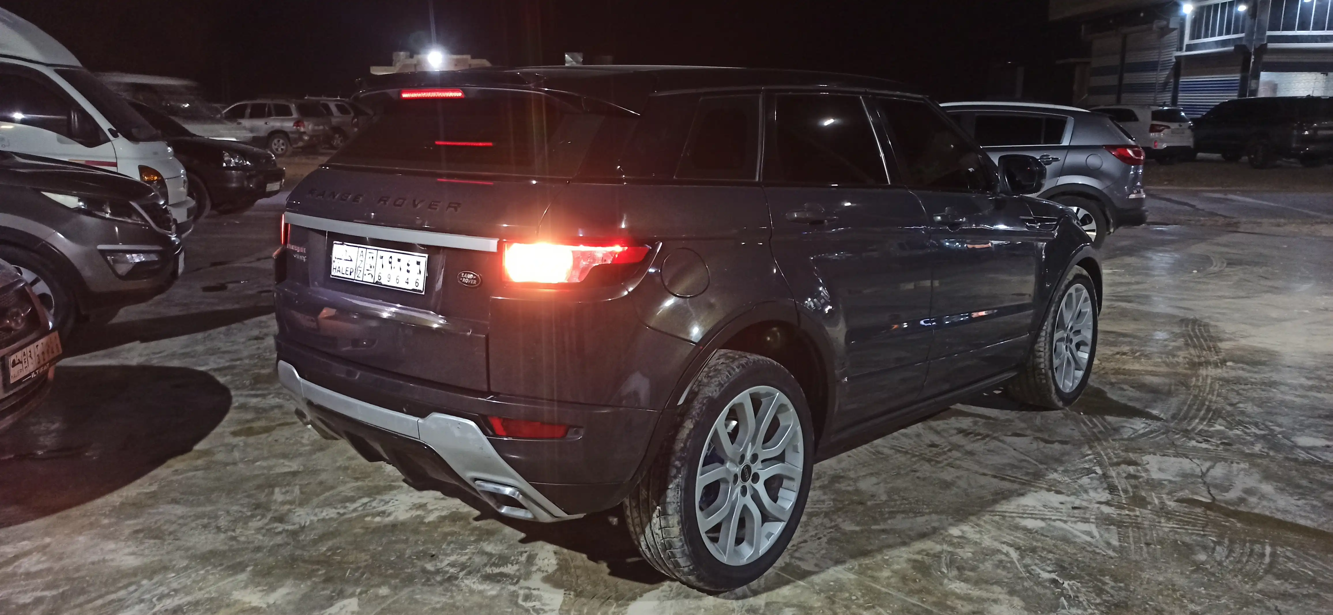 kilometrage car sale land rover range rover evoque sd4 suv used 2013 aleppo lc image