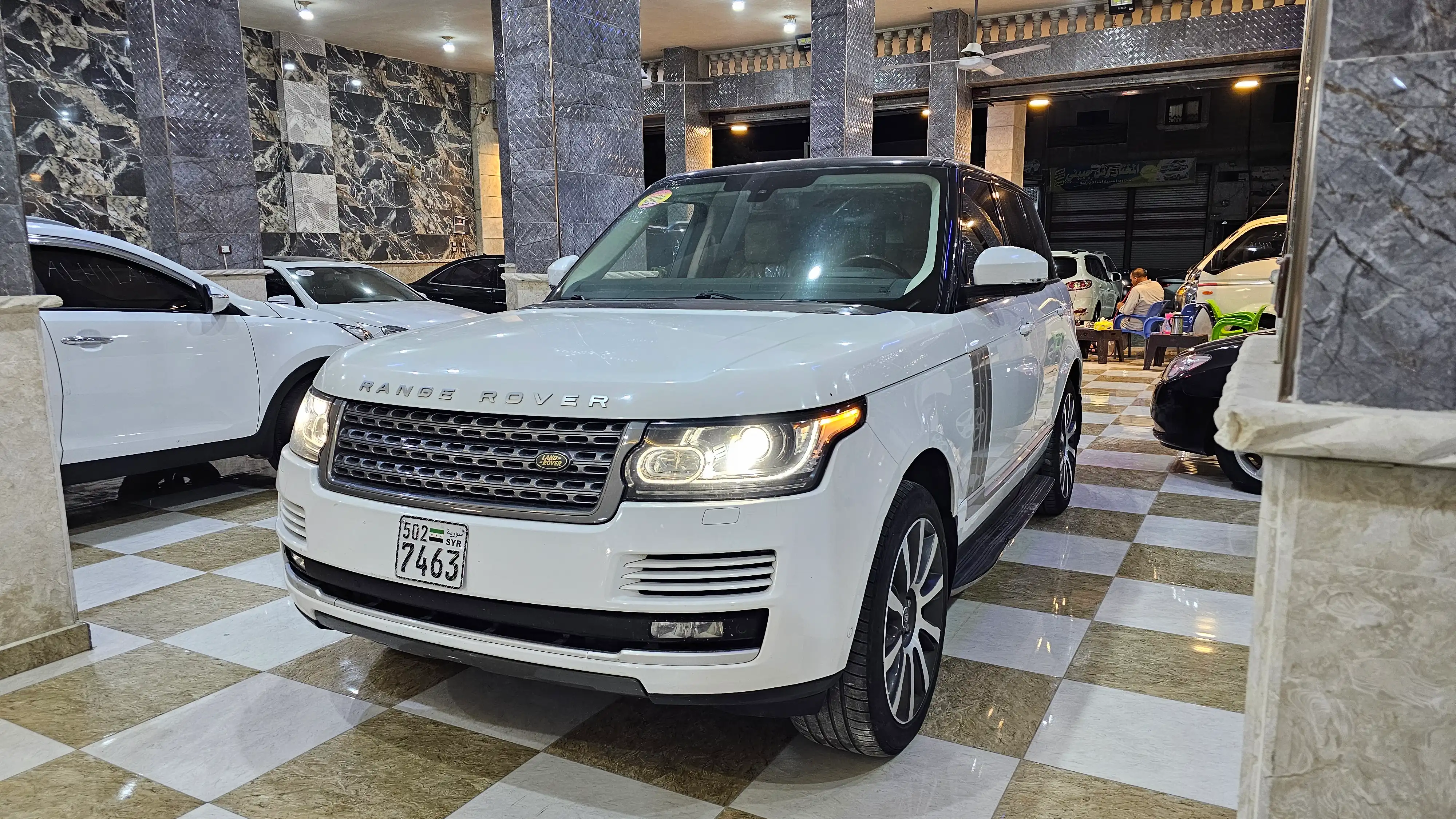 kilometrage car sale land rover range rover vogue se suv used 2014 aleppo ru image