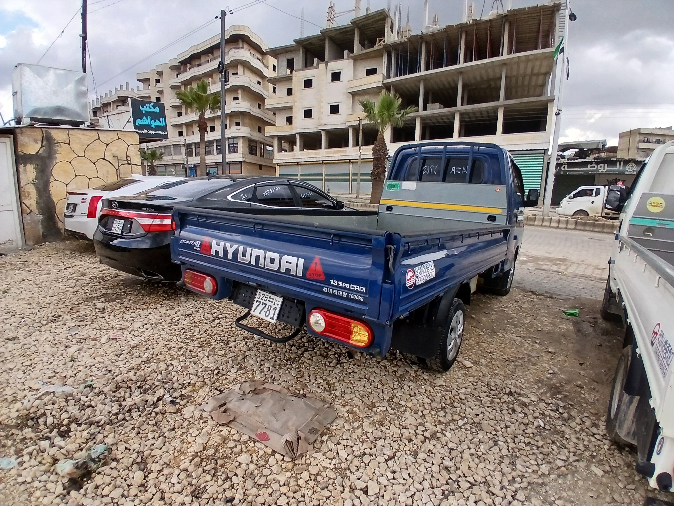 kilometrage car sale hyundai porter ii 2 crdi cargo truck used 2014 aleppo wl image
