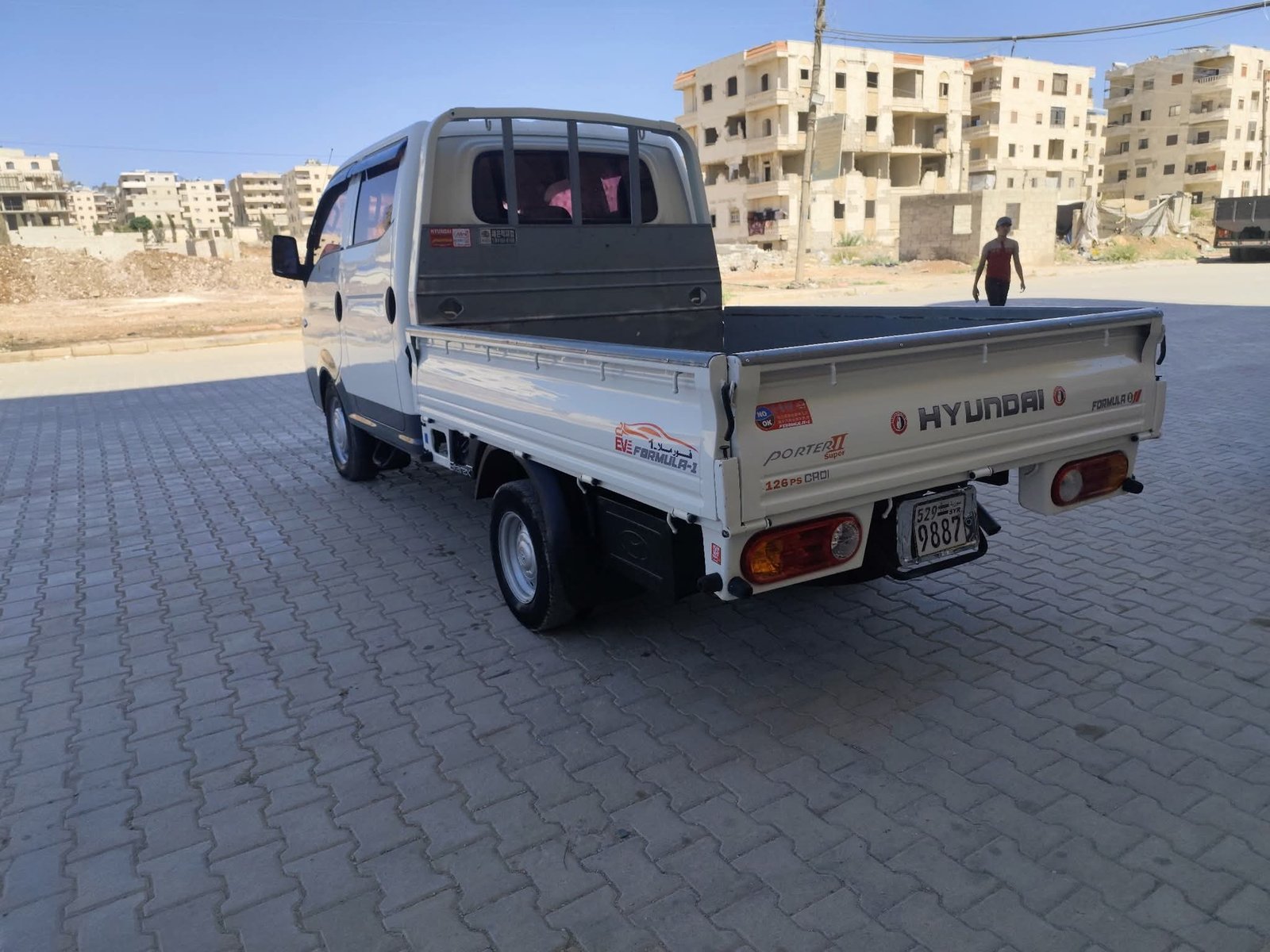 kilometrage car sale hyundai porter 2 crdi cargo truck used 2011 aleppo vy image