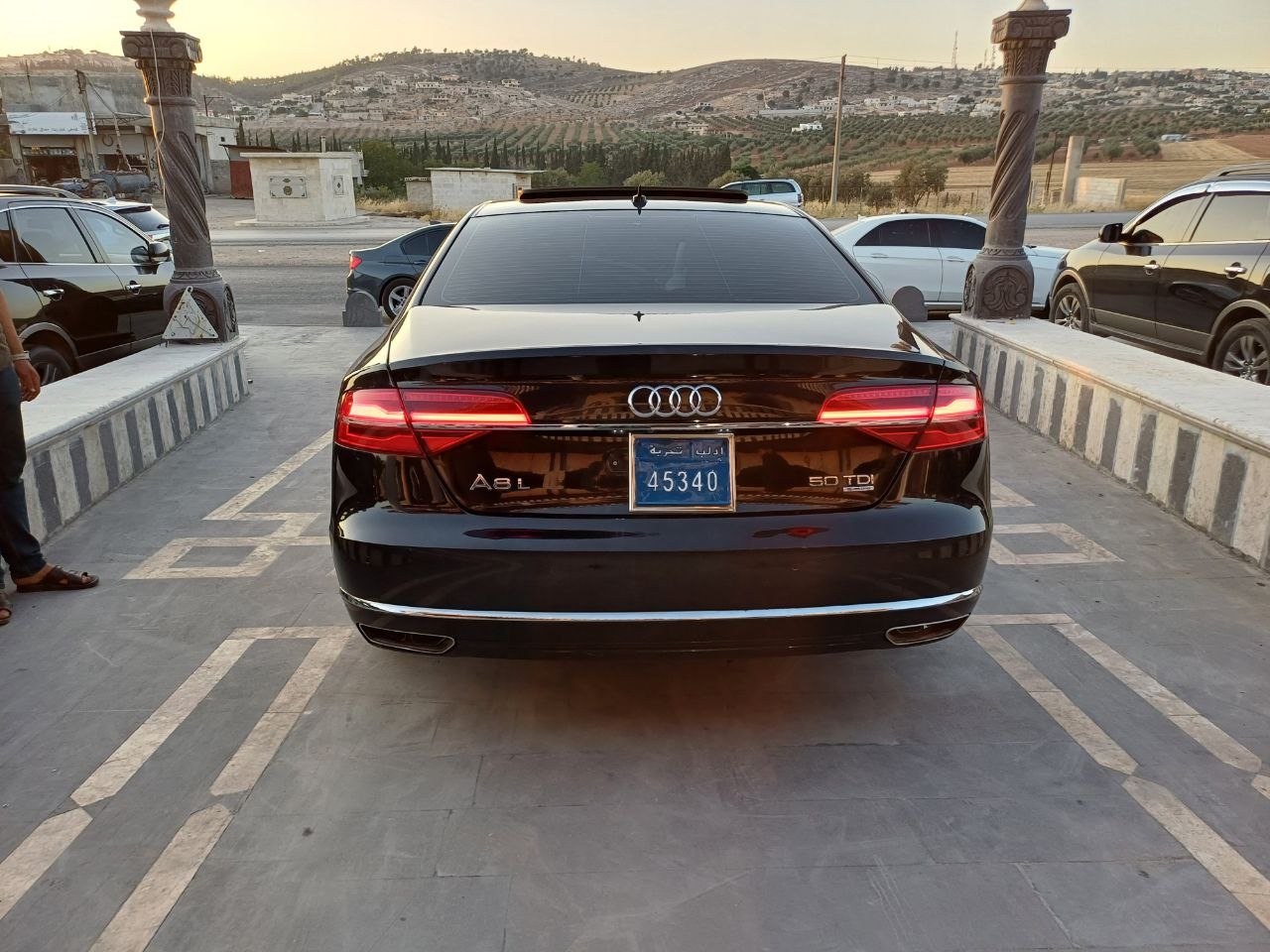 kilometrage car sale audi a8 l 50 tdi sedan used 2015 aleppo tm image
