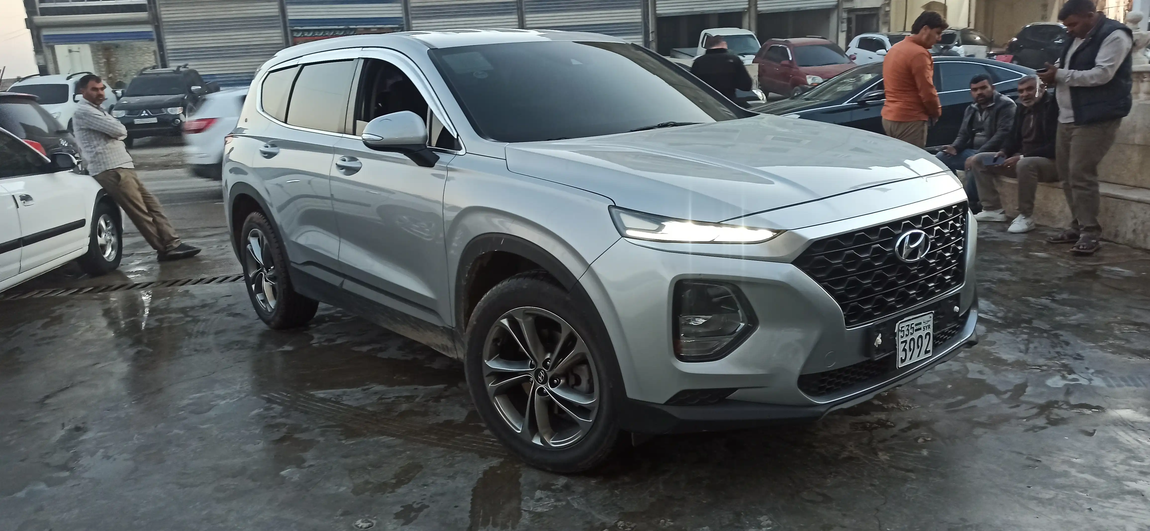 kilometrage car sale hyundai santa fe evgt suv used 2020 aleppo nd image