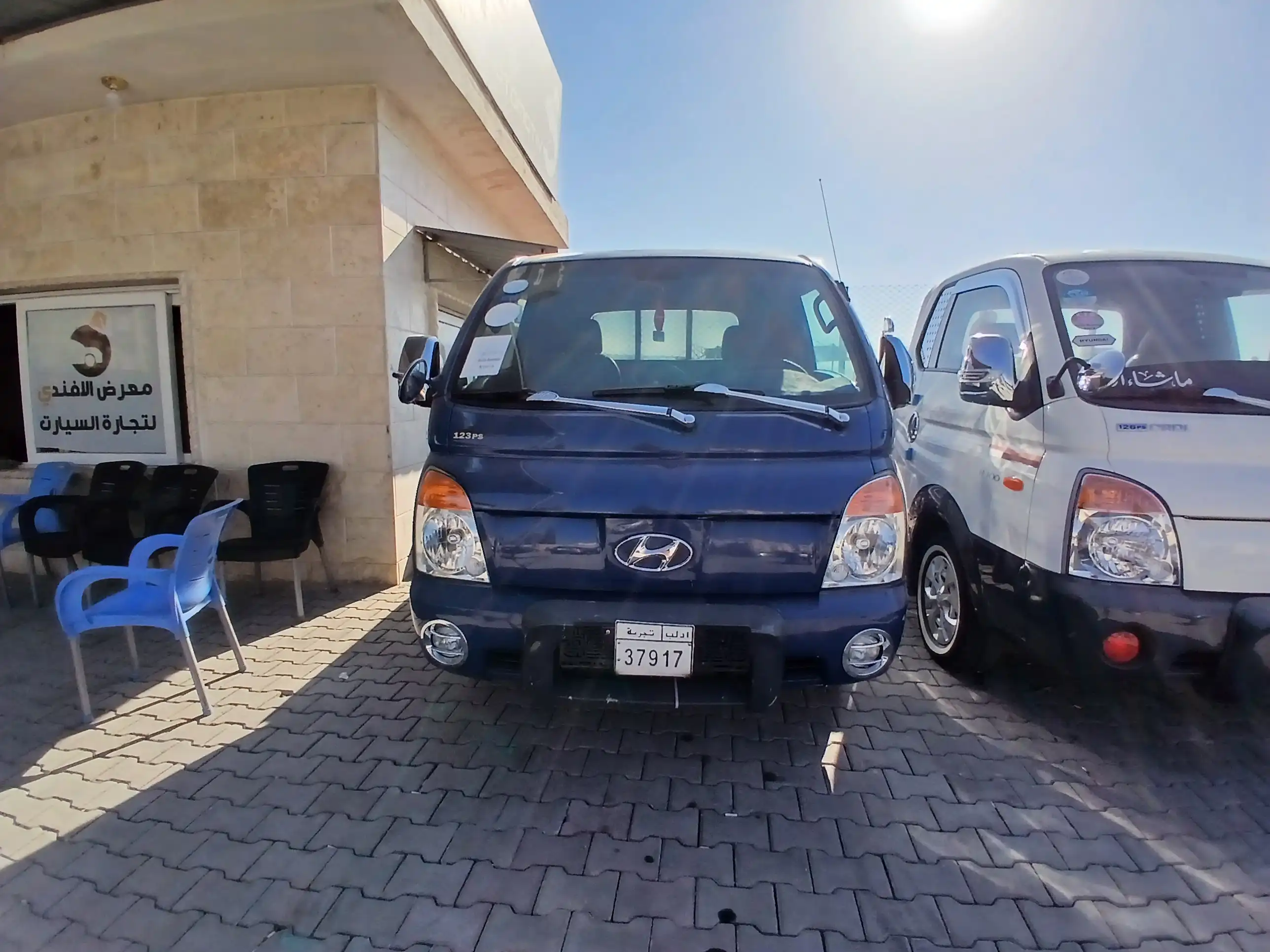 kilometrage car sale hyundai porter ii 2 standard cargo truck used 2011 aleppo aj image