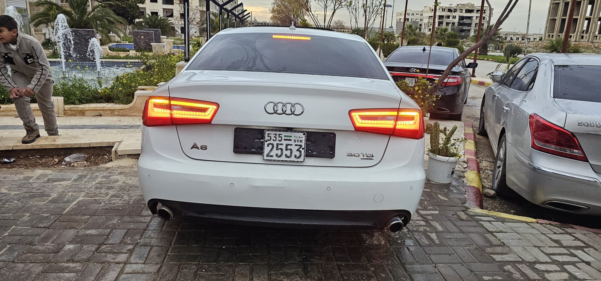 kilometrage car sale audi a6 3 0 tdi sedan used 2015 aleppo ia image