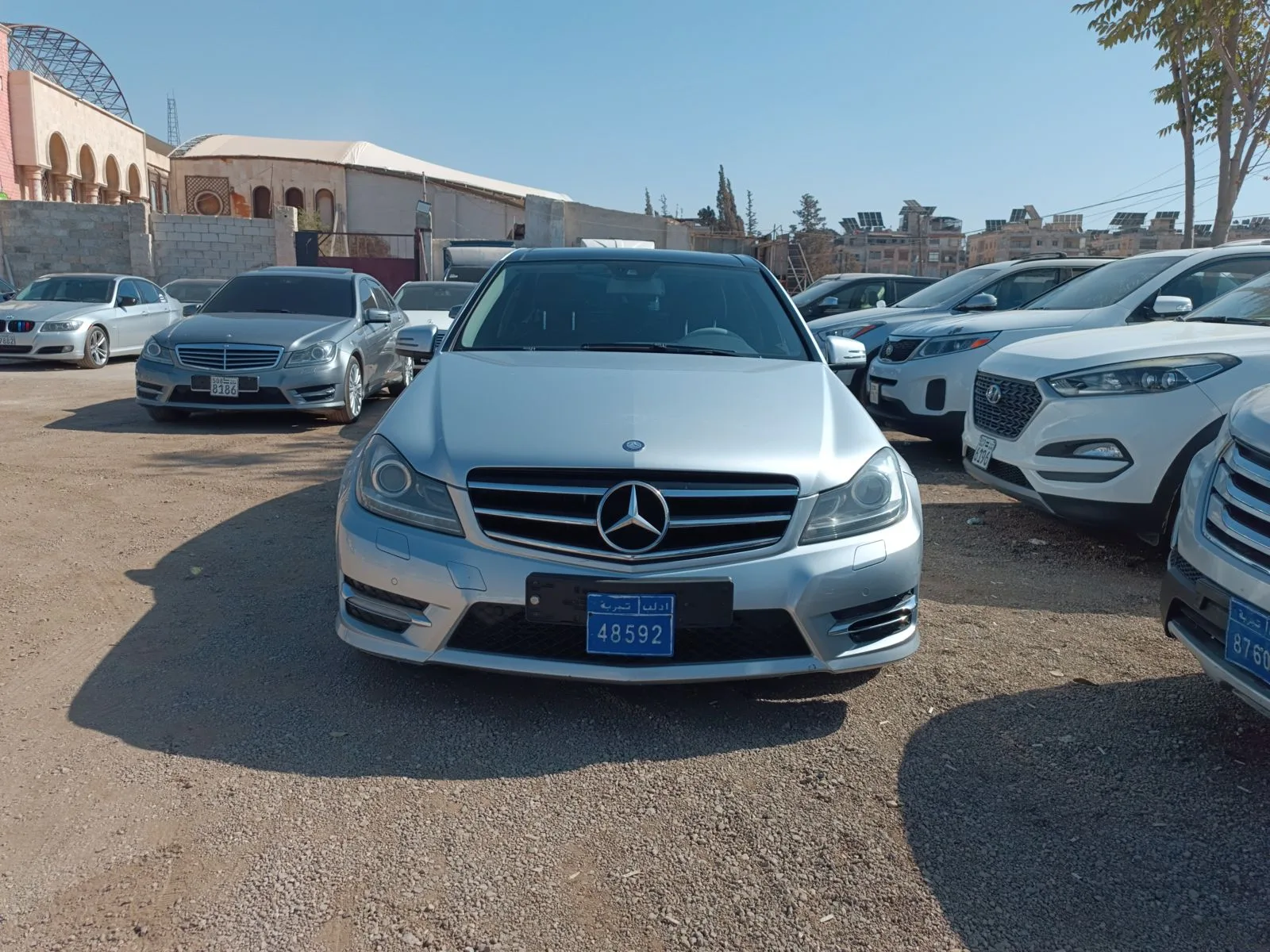 kilometrage car sale mercedes benz c class c 200 sedan used 2013 aleppo xj image