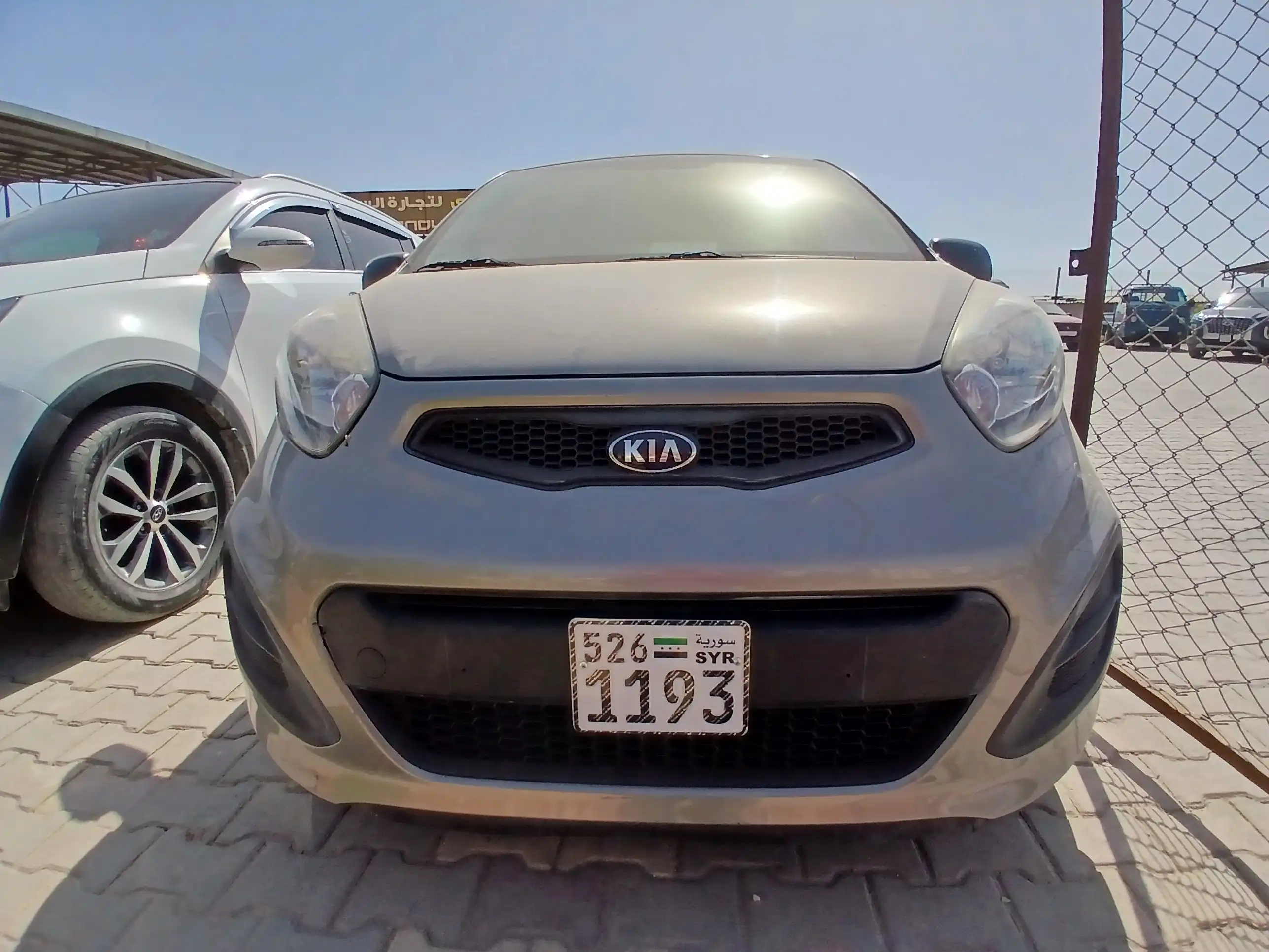 kilometrage car sale kia morning standard hatchback used 2014 aleppo el image