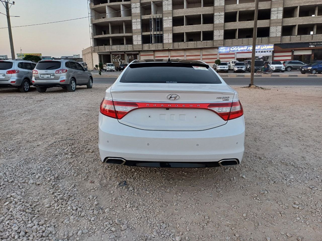 kilometrage car sale hyundai grandeur hg 220 sedan used 2015 aleppo pj image