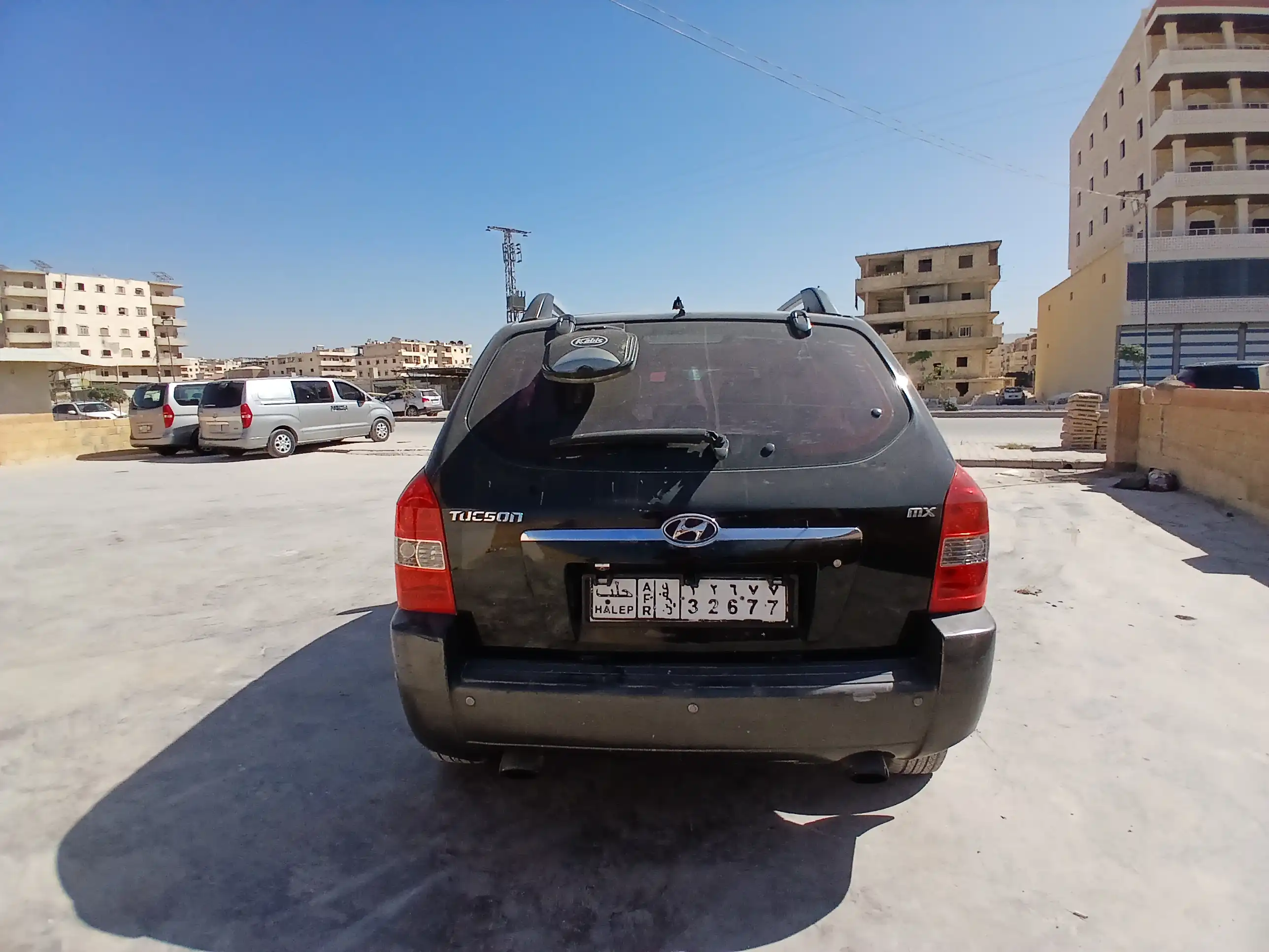kilometrage car sale hyundai tucson standard suv used 2007 aleppo kh image