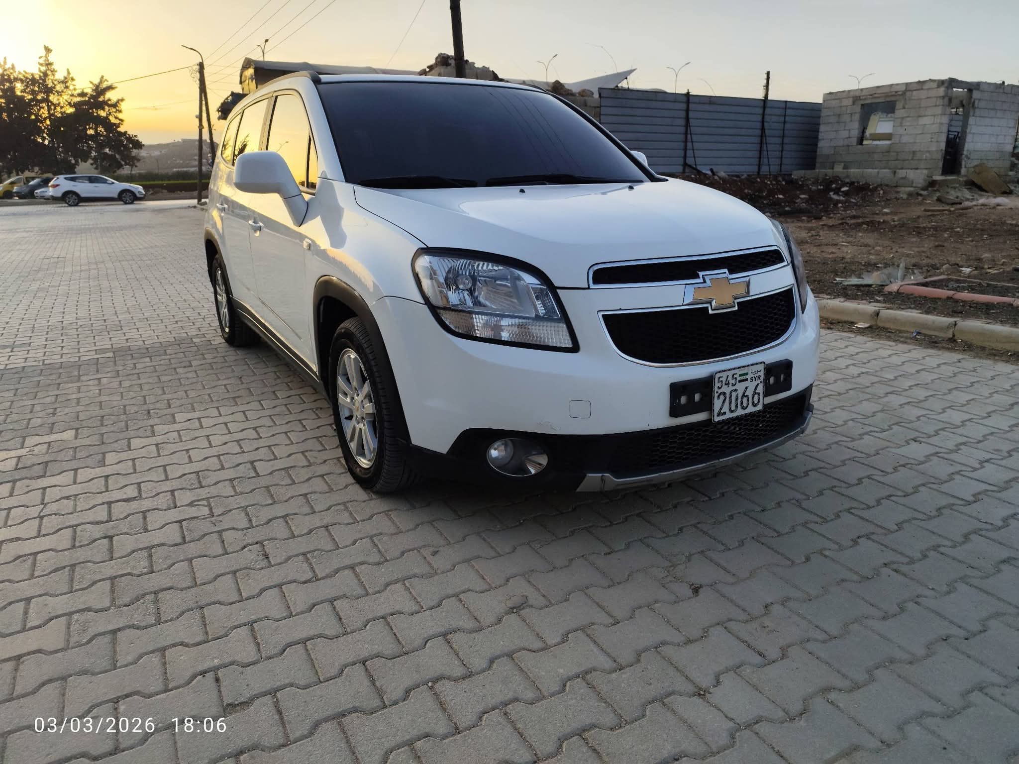 kilometrage car sale chevrolet orlando 1lt suv used 2013 aleppo yk image