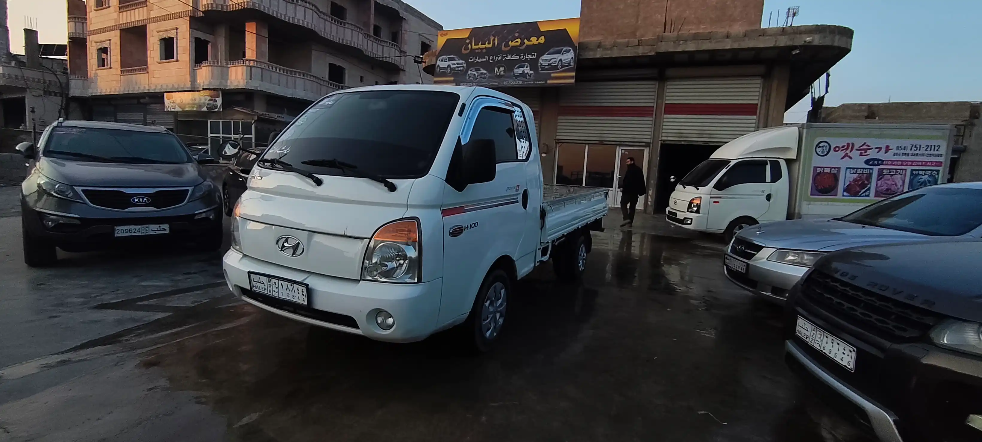 kilometrage car sale hyundai porter ii 2 crdi cargo truck used 2005 aleppo pb image