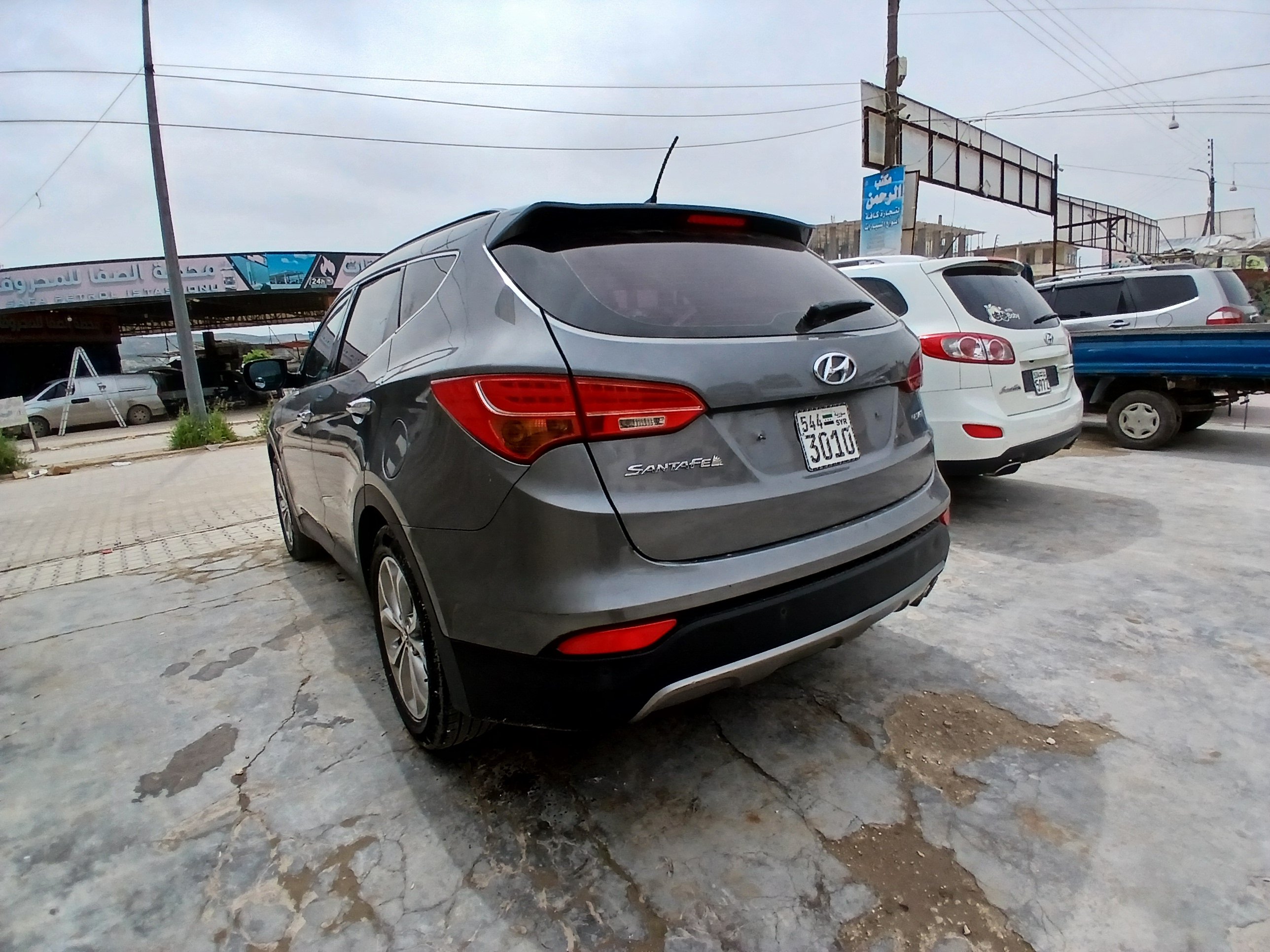 kilometrage car sale hyundai santa fe e vgt suv used 2013 aleppo ah image