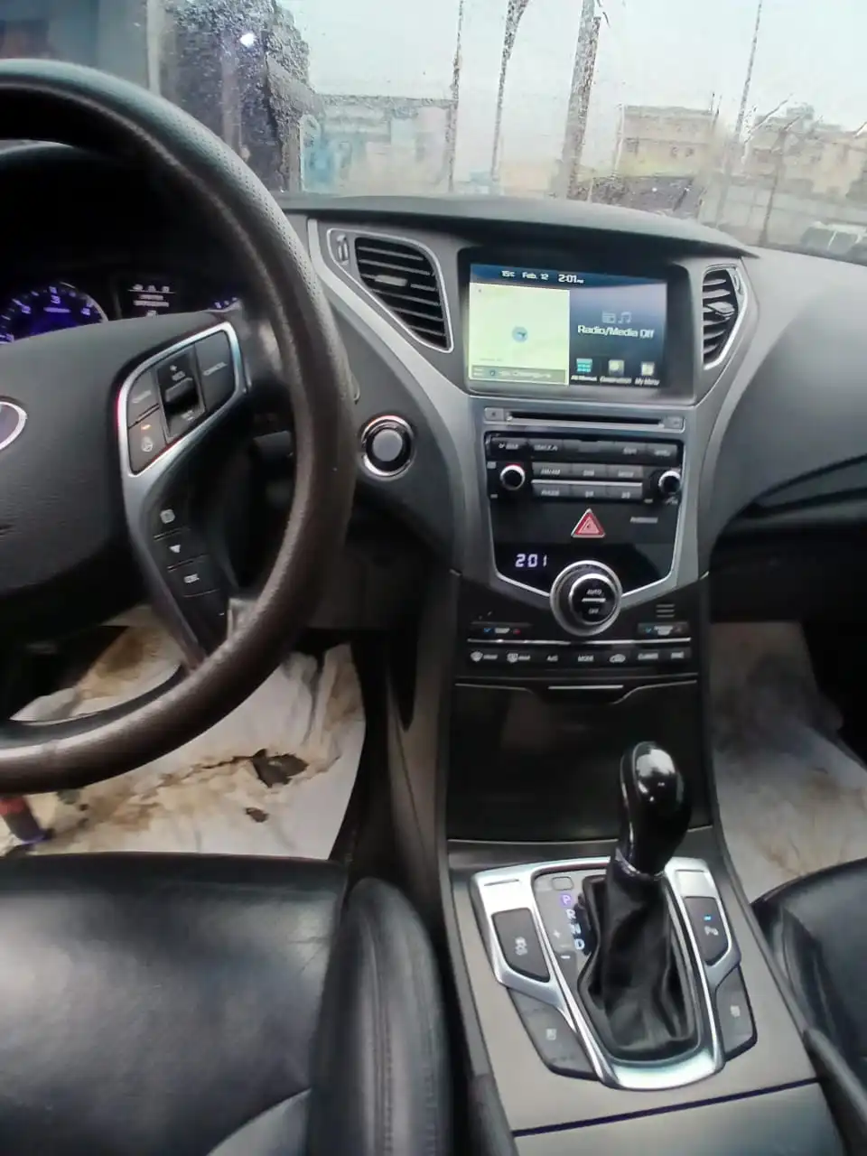 kilometrage car sale hyundai grandeur hg 220 sedan used 2015 aleppo qn image