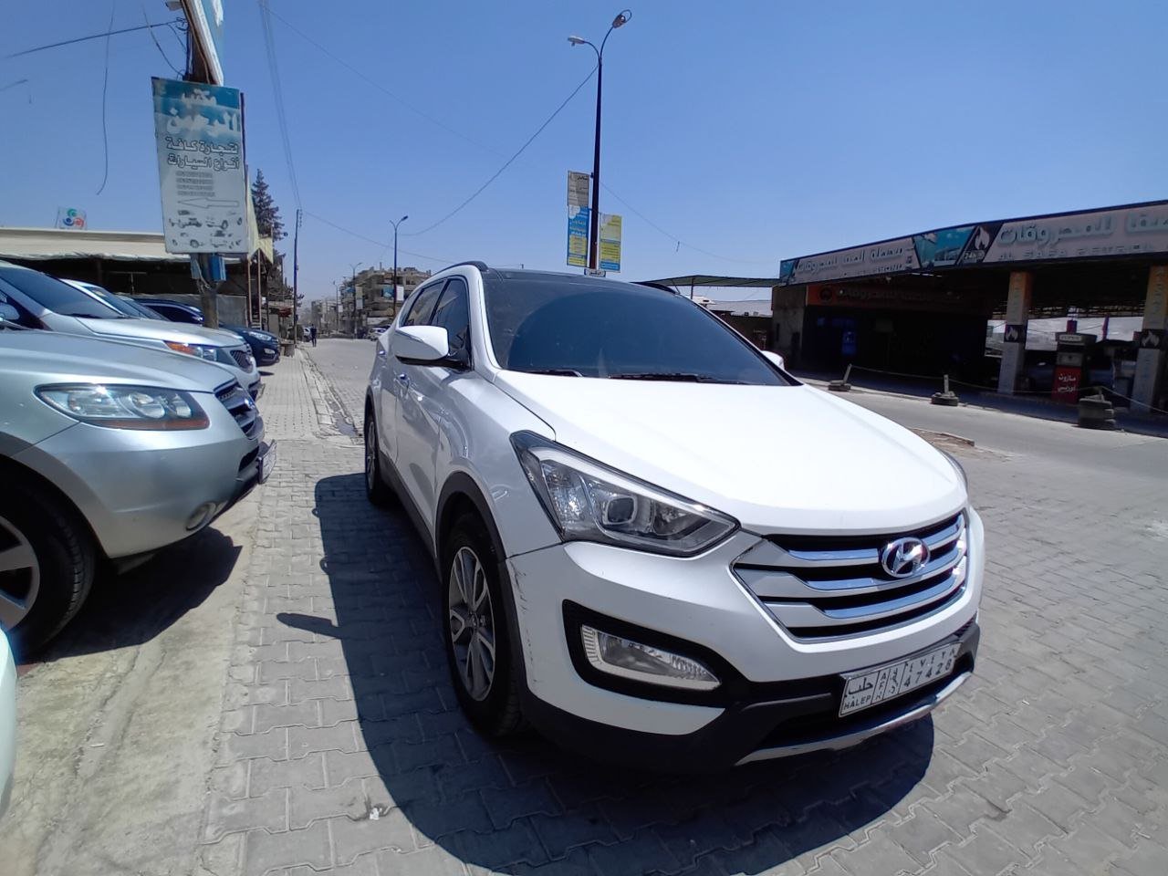kilometrage car sale hyundai santa fe evgt suv used 2012 aleppo yf image