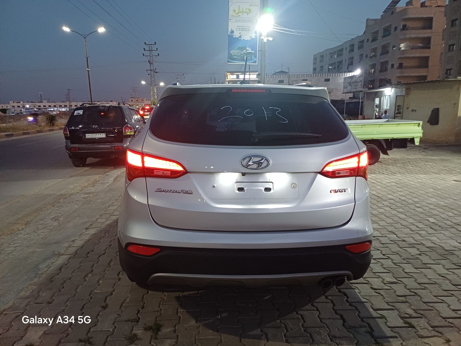 kilometrage car sale hyundai santa fe e vgt suv used 2013 aleppo fa image