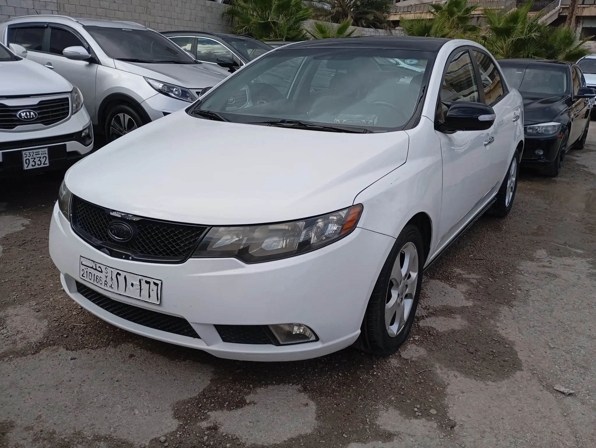 kilometrage car sale kia cerato standard sedan used 2007 aleppo kg image