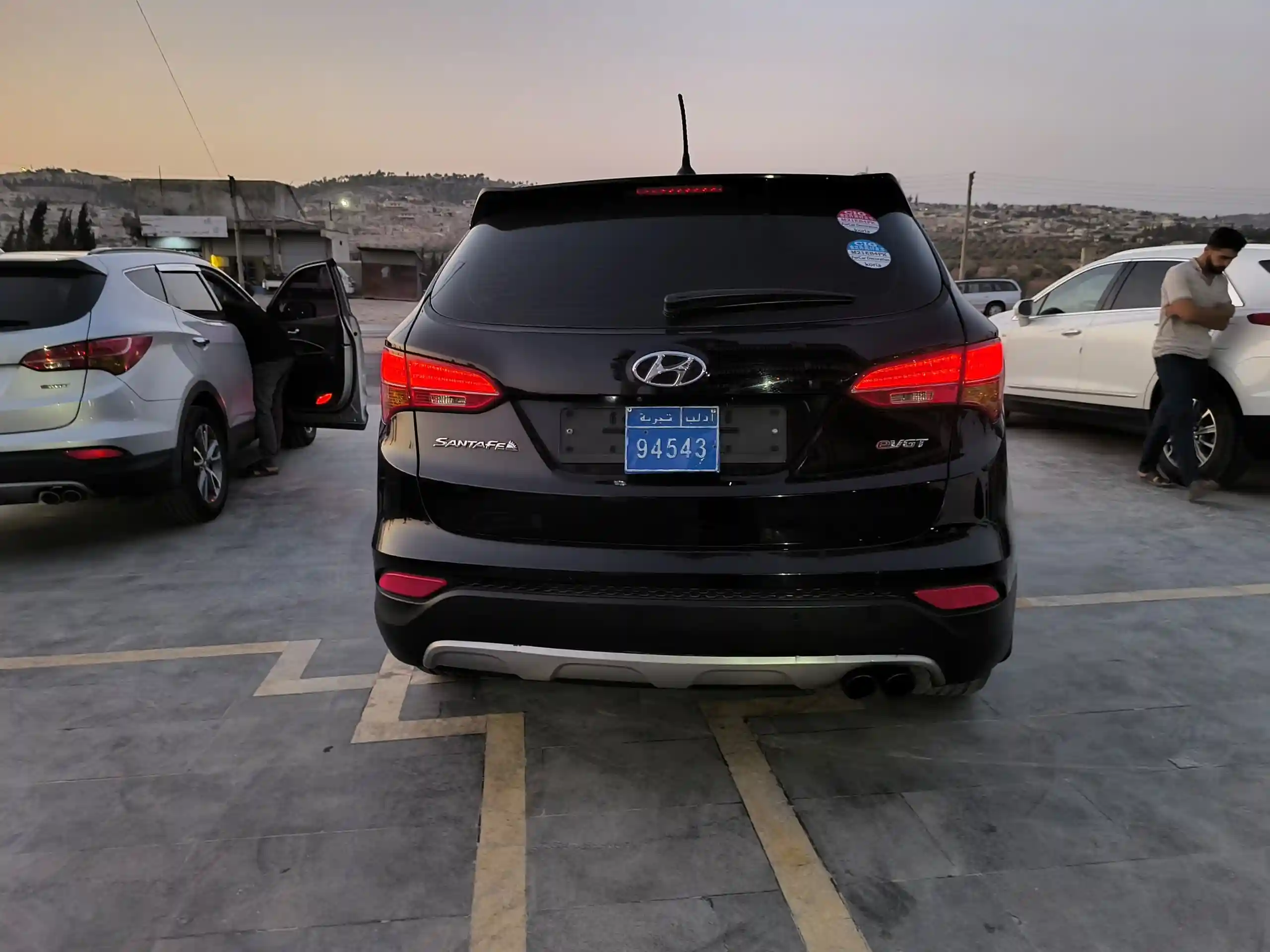 kilometrage car sale hyundai santa fe evgt suv used 2013 aleppo op image