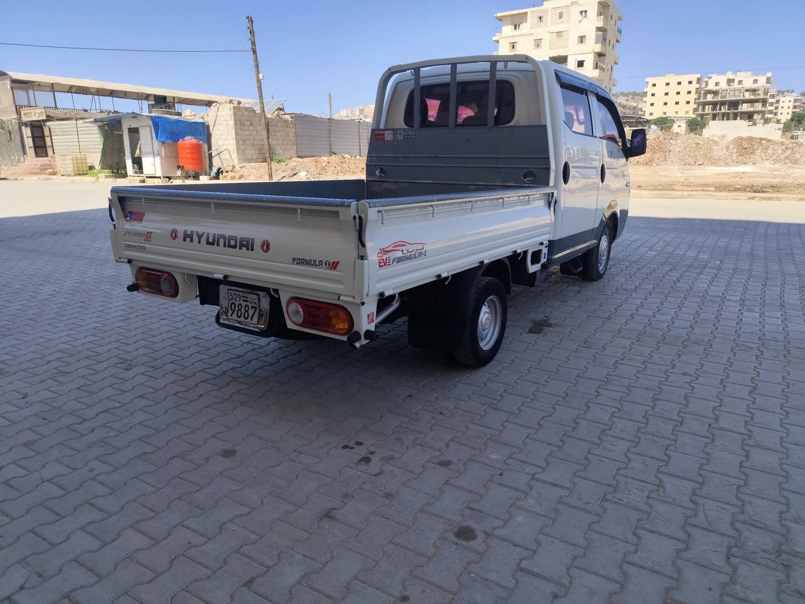 kilometrage car sale hyundai porter 2 crdi cargo truck used 2011 aleppo vy image