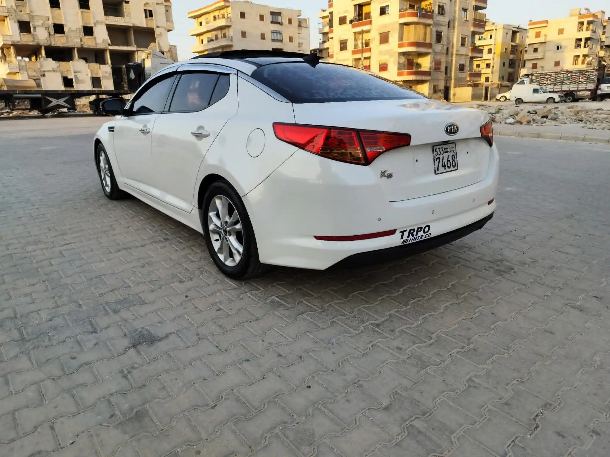 kilometrage car sale kia k5 standard sedan used 2012 aleppo co image