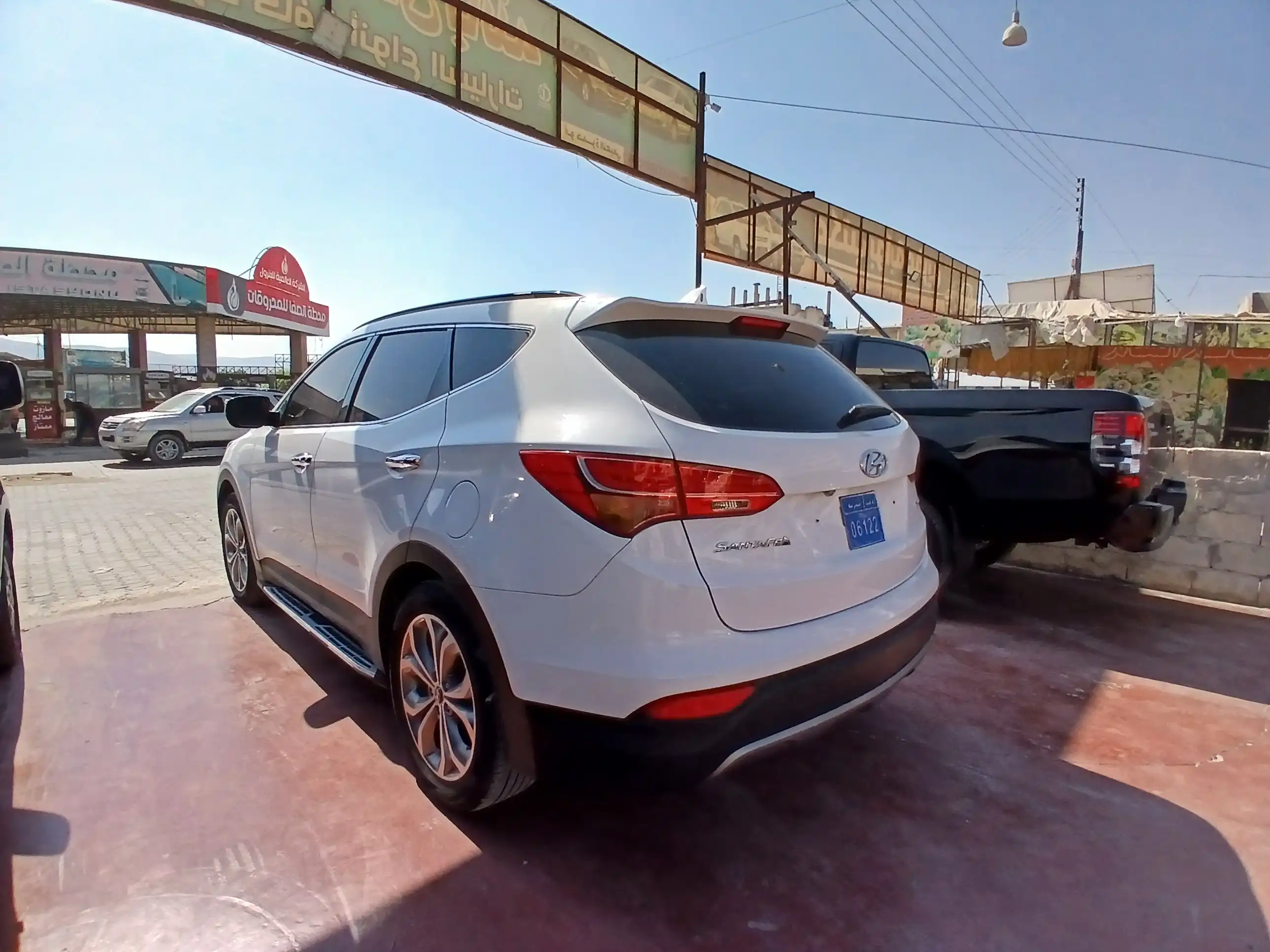 kilometrage car sale hyundai santa fe evgt suv used 2012 aleppo az image
