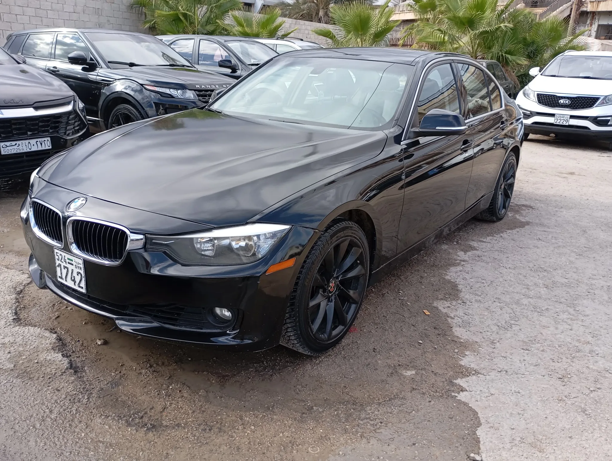 kilometrage car sale bmw 3 series 320 sedan used 2014 aleppo ek image
