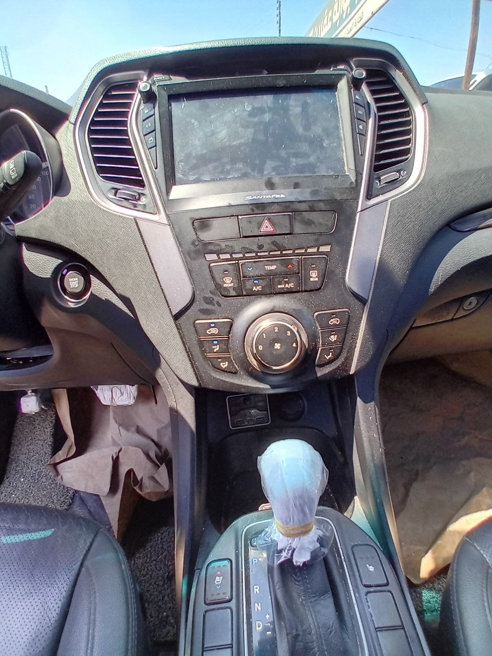kilometrage car sale hyundai santa fe evgt suv used 2012 aleppo yf image