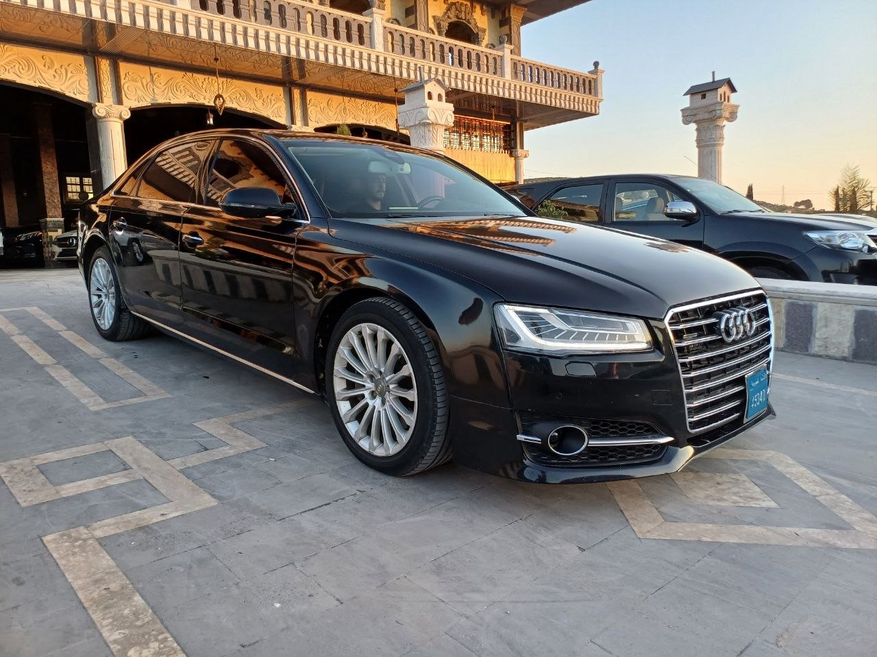 kilometrage car sale audi a8 l 50 tdi sedan used 2015 aleppo tm image