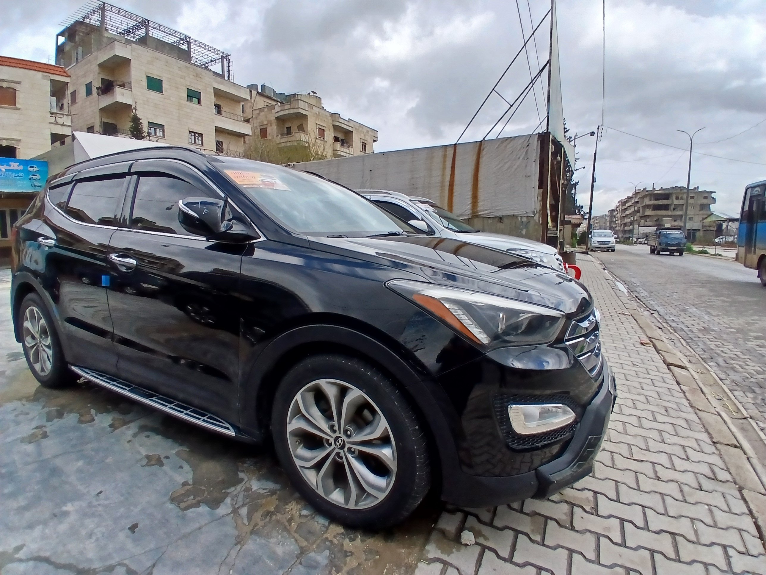 kilometrage car sale hyundai santa fe evgt suv used 2013 aleppo im image