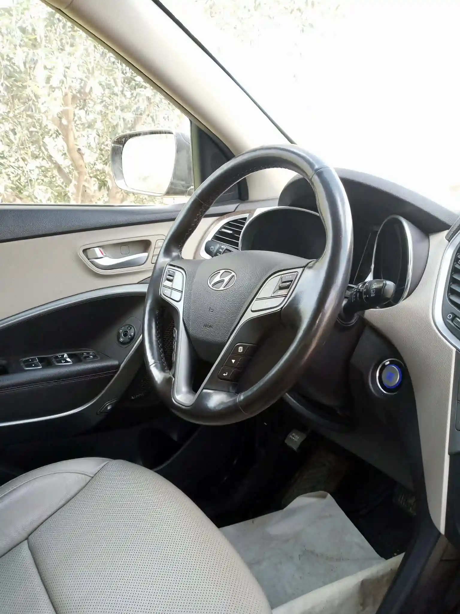 kilometrage car sale hyundai santa fe evgt suv used 2018 aleppo vj image