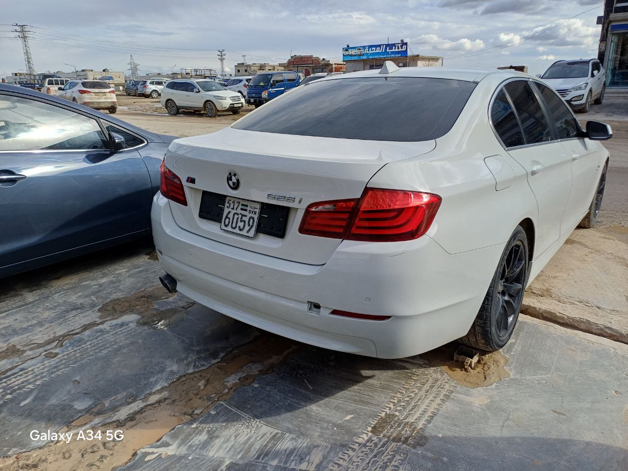 kilometrage car sale bmw 5 series 528 i sedan used 2013 aleppo bu image